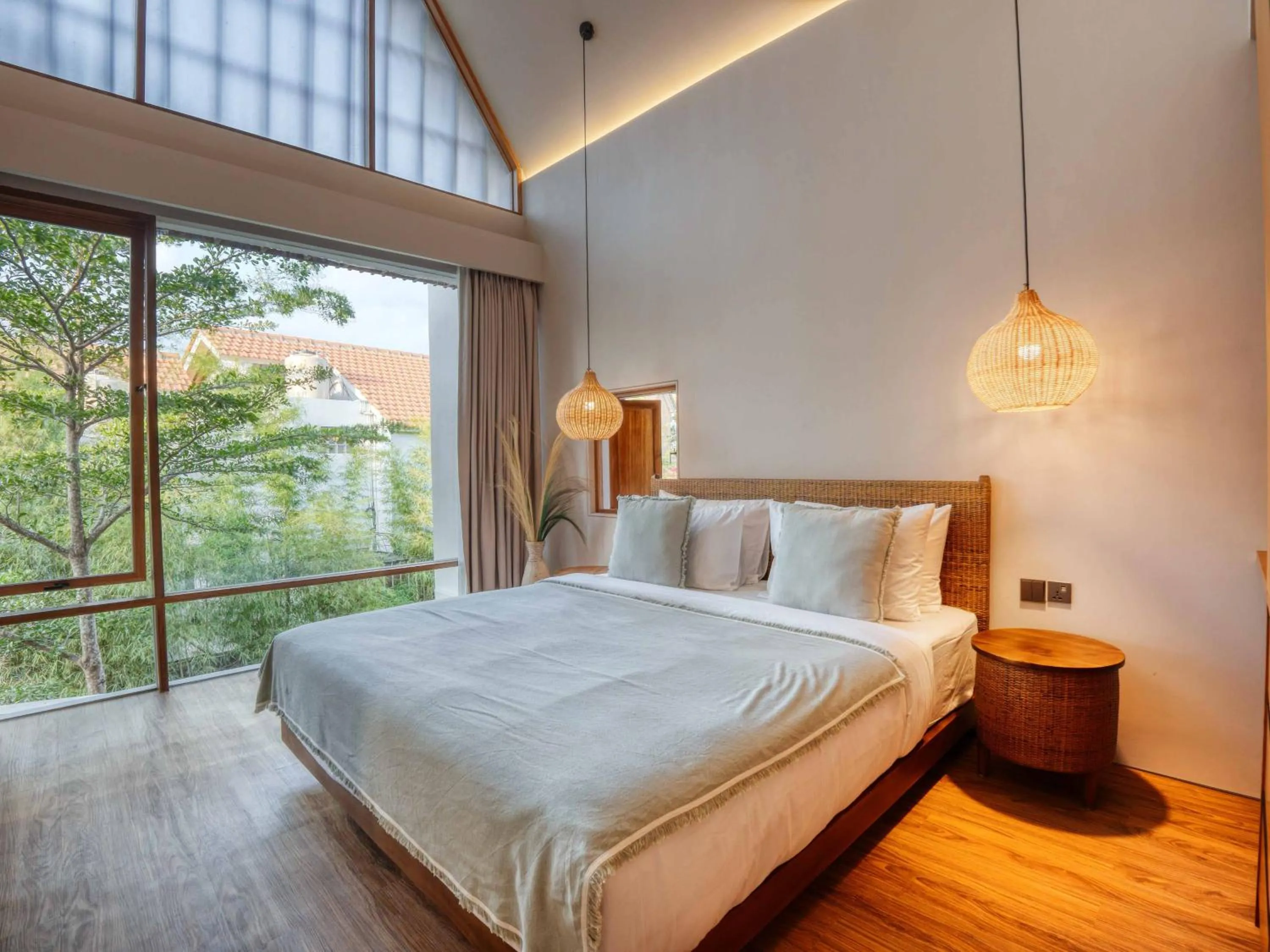 Bed in Pulang Villas Pererenan by Nakula
