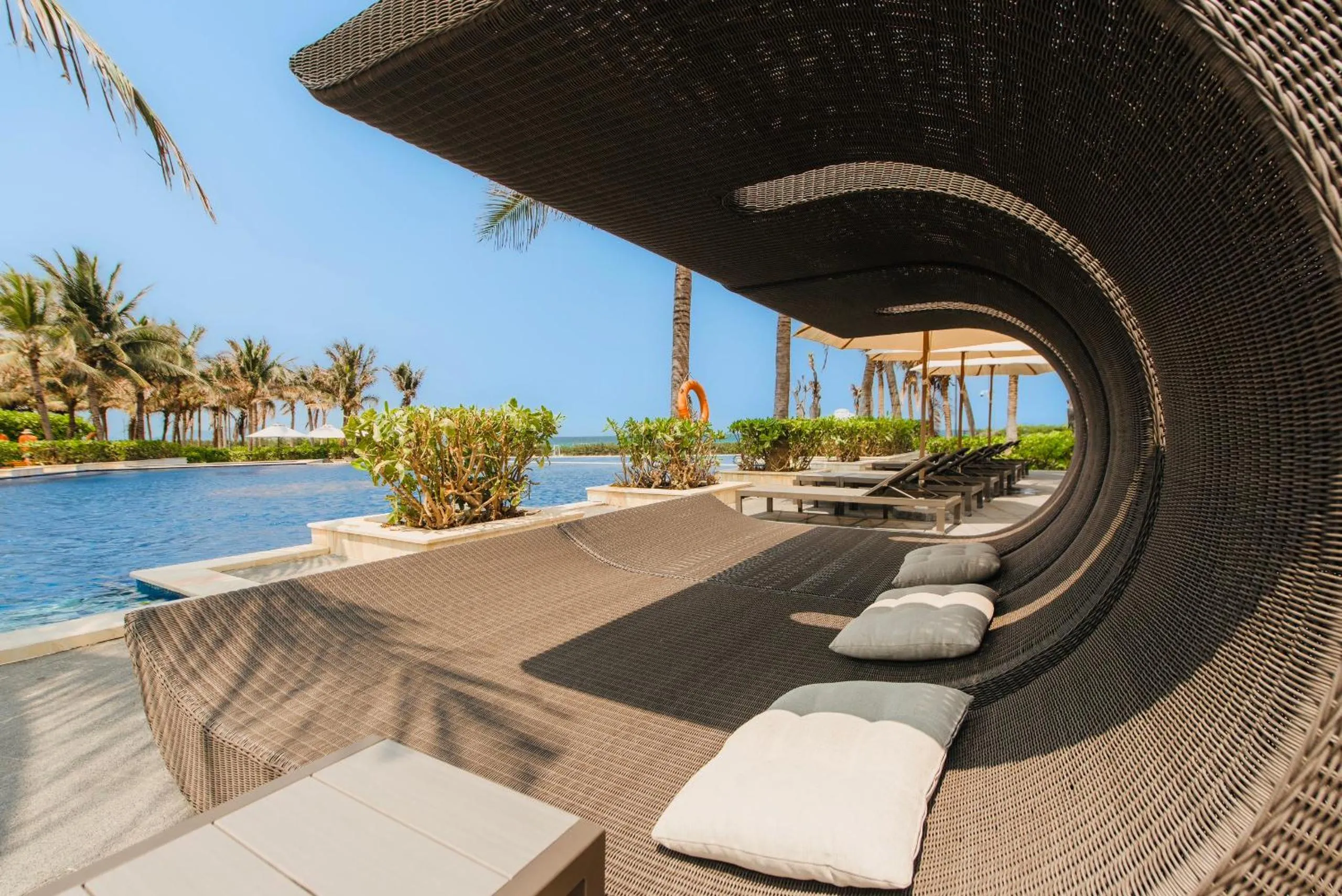 Swimming pool in Seascape Villas In Long Beach Cam Ranh