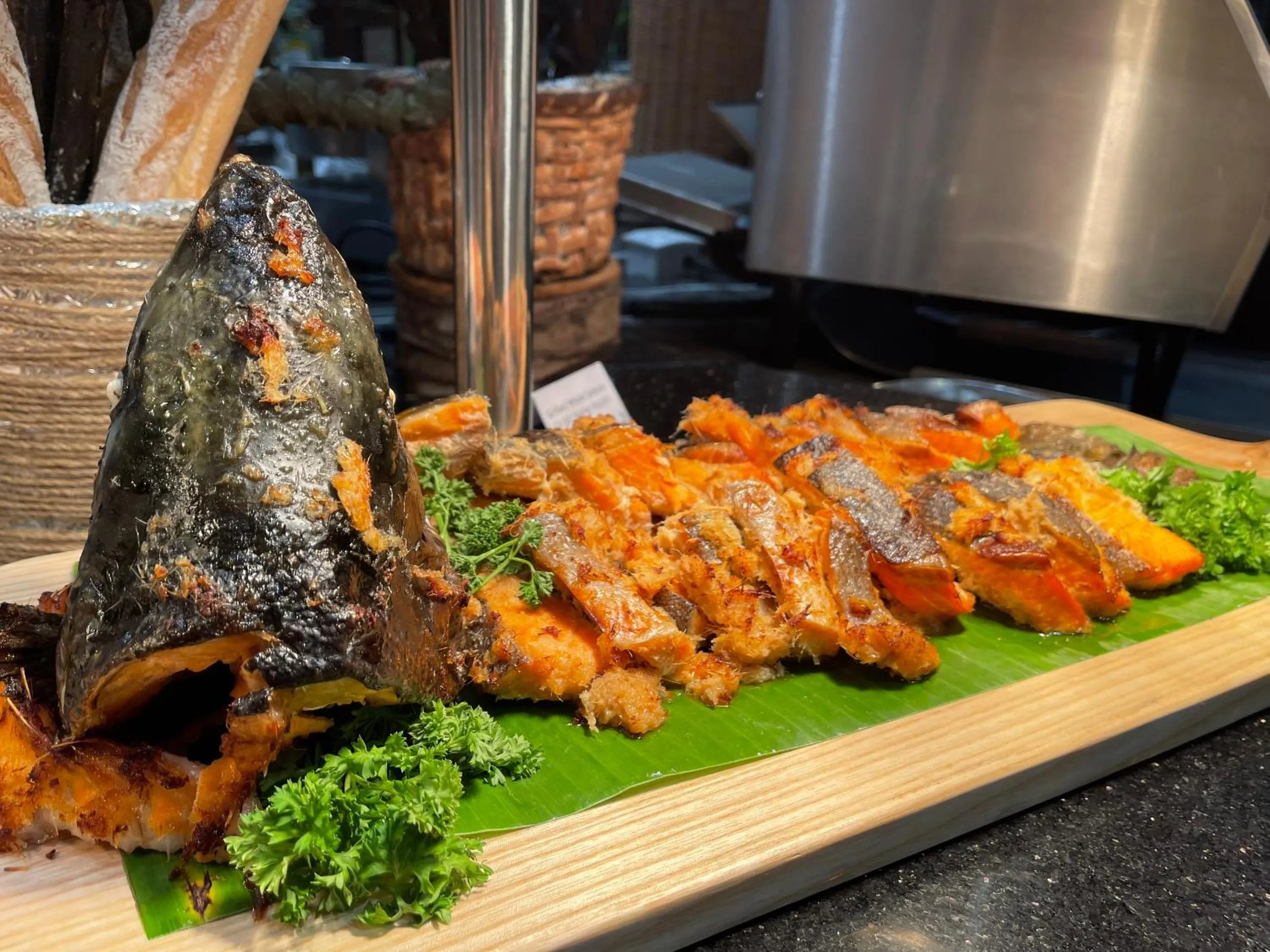 Buffet breakfast in Seascape Villas In Long Beach Cam Ranh