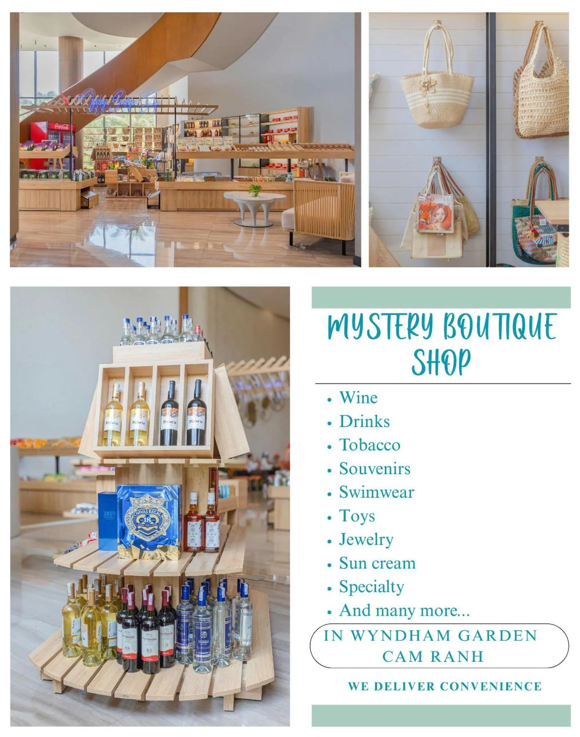 On-site shops in Seascape Villas In Long Beach Cam Ranh