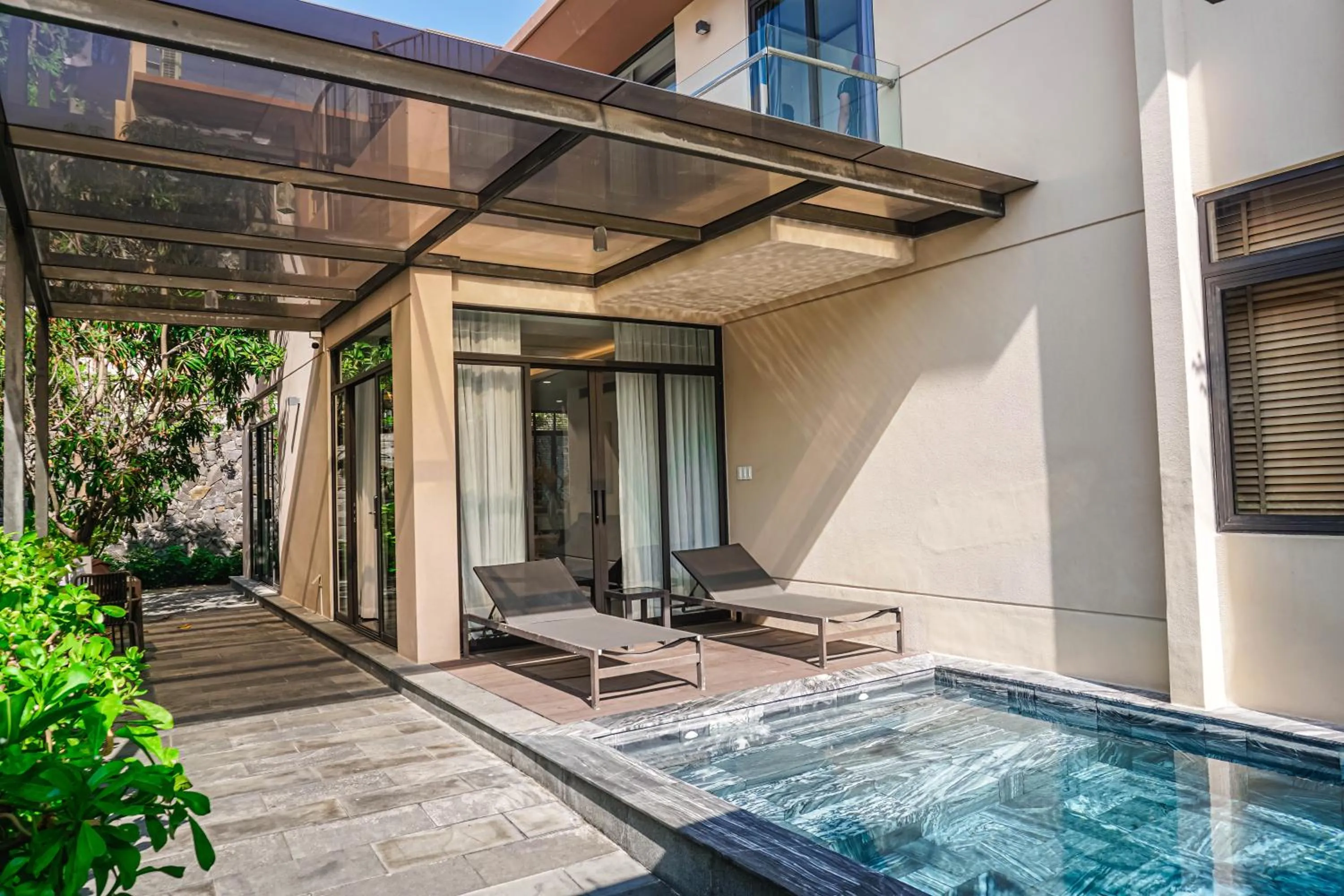 Pool view in Seascape Villas In Long Beach Cam Ranh