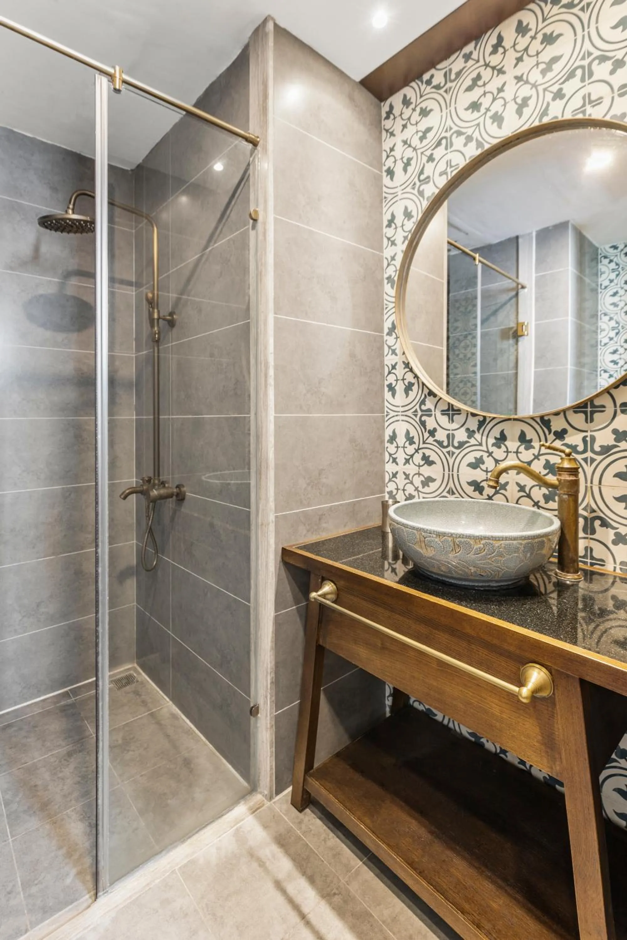 Shower in Tokyo Boutique Front Beach Hotel