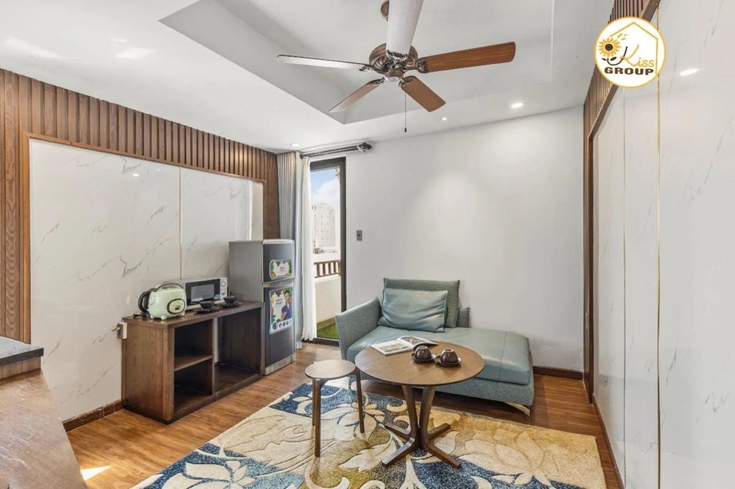 Living room in Tokyo Boutique Front Beach Hotel