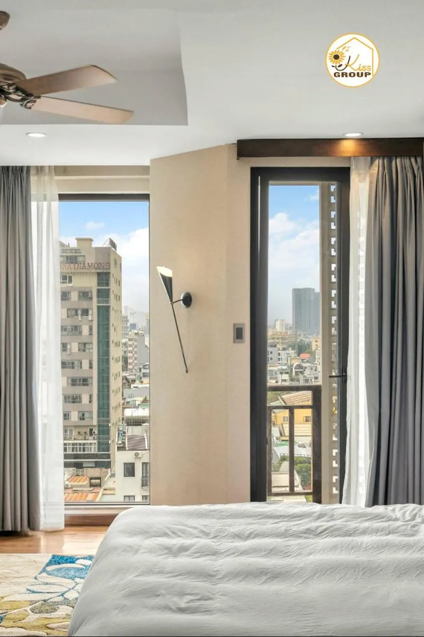 City view, Bed in Tokyo Boutique Front Beach Hotel