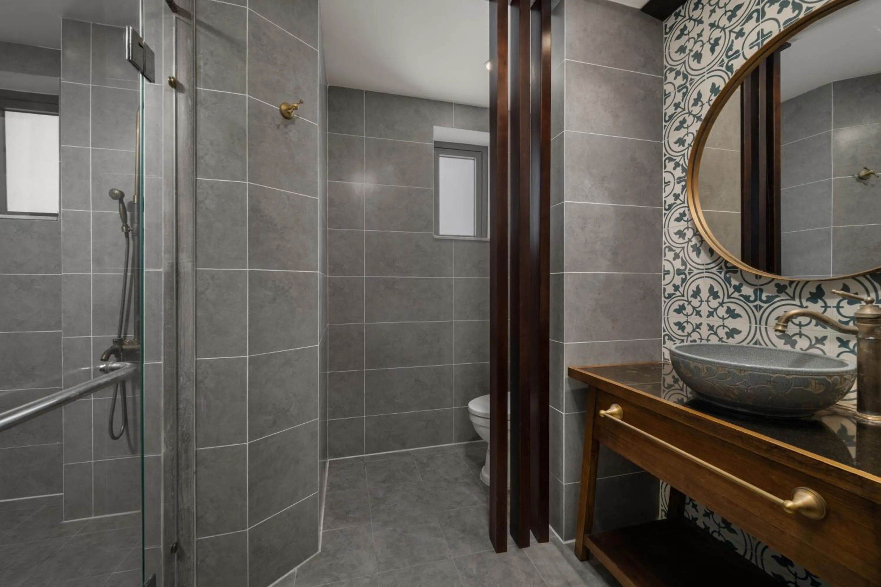 Shower in Tokyo Boutique Front Beach Hotel