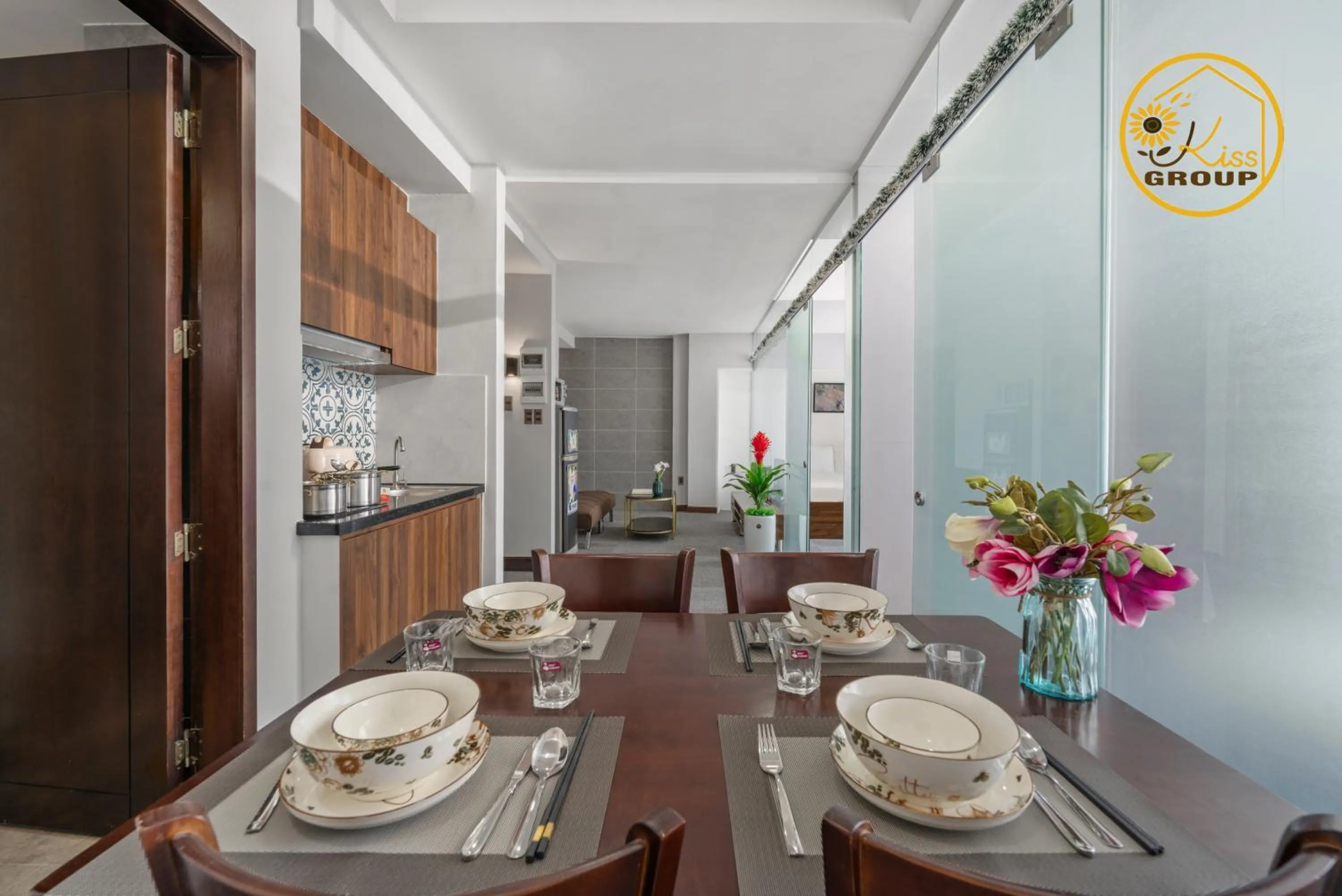 Dining area in Tokyo Boutique Front Beach Hotel