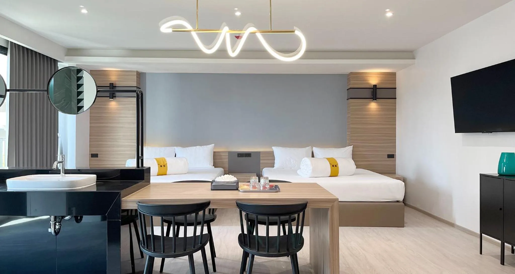 Bedroom, Bed in Hatyai Midtown Hotel