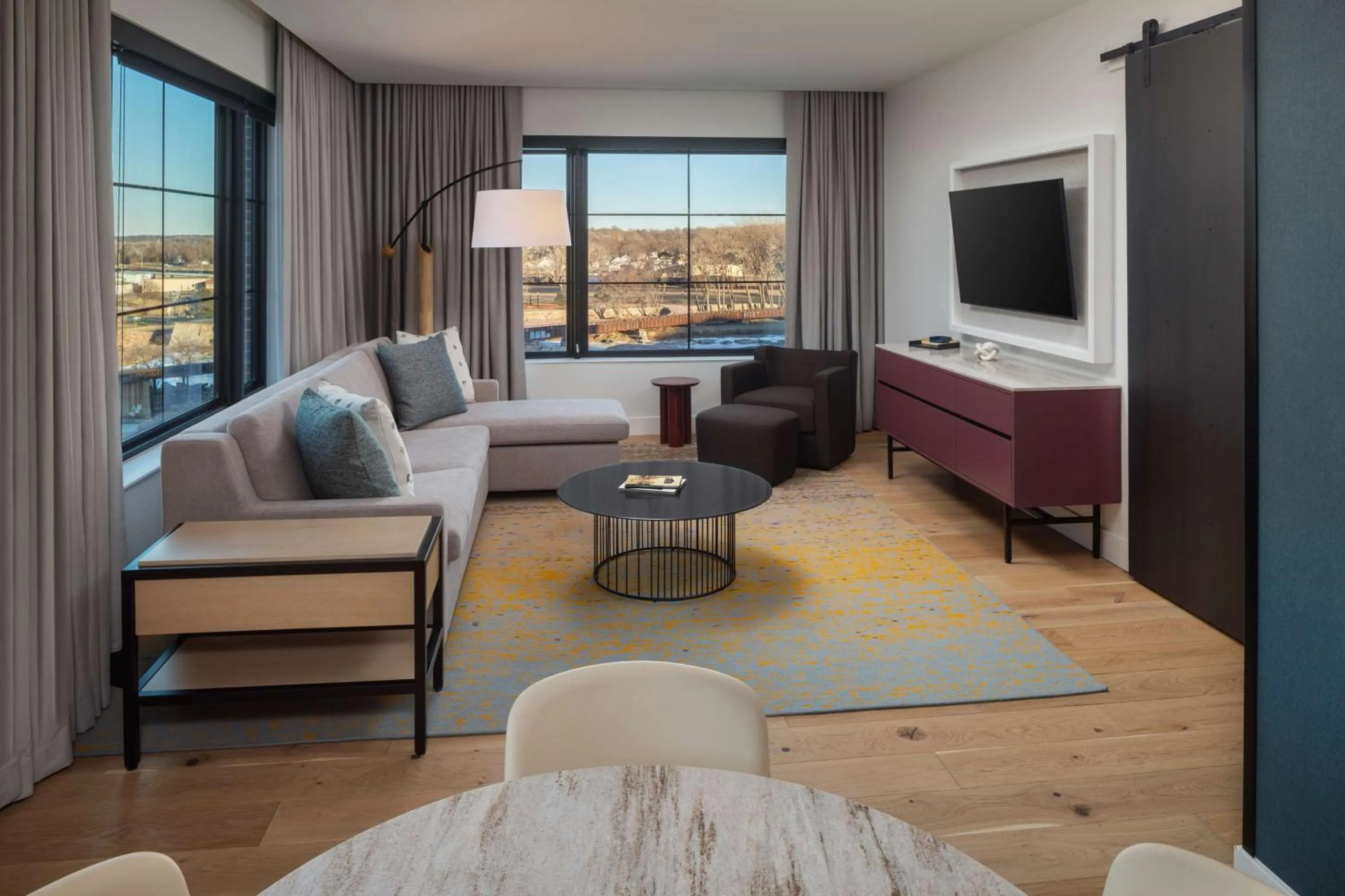 Living room in Canopy By Hilton Sioux Falls Downtown