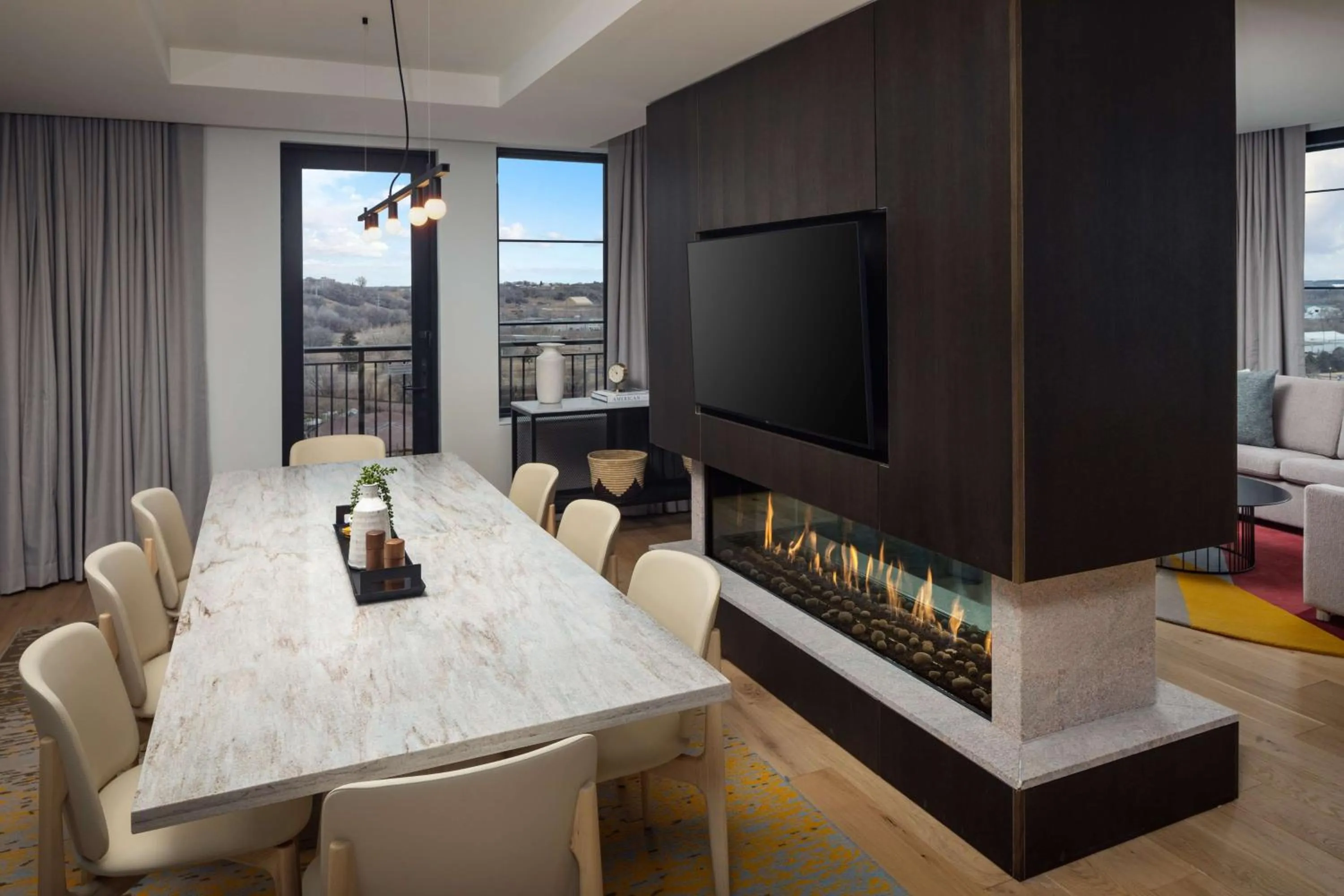 Living room in Canopy By Hilton Sioux Falls Downtown