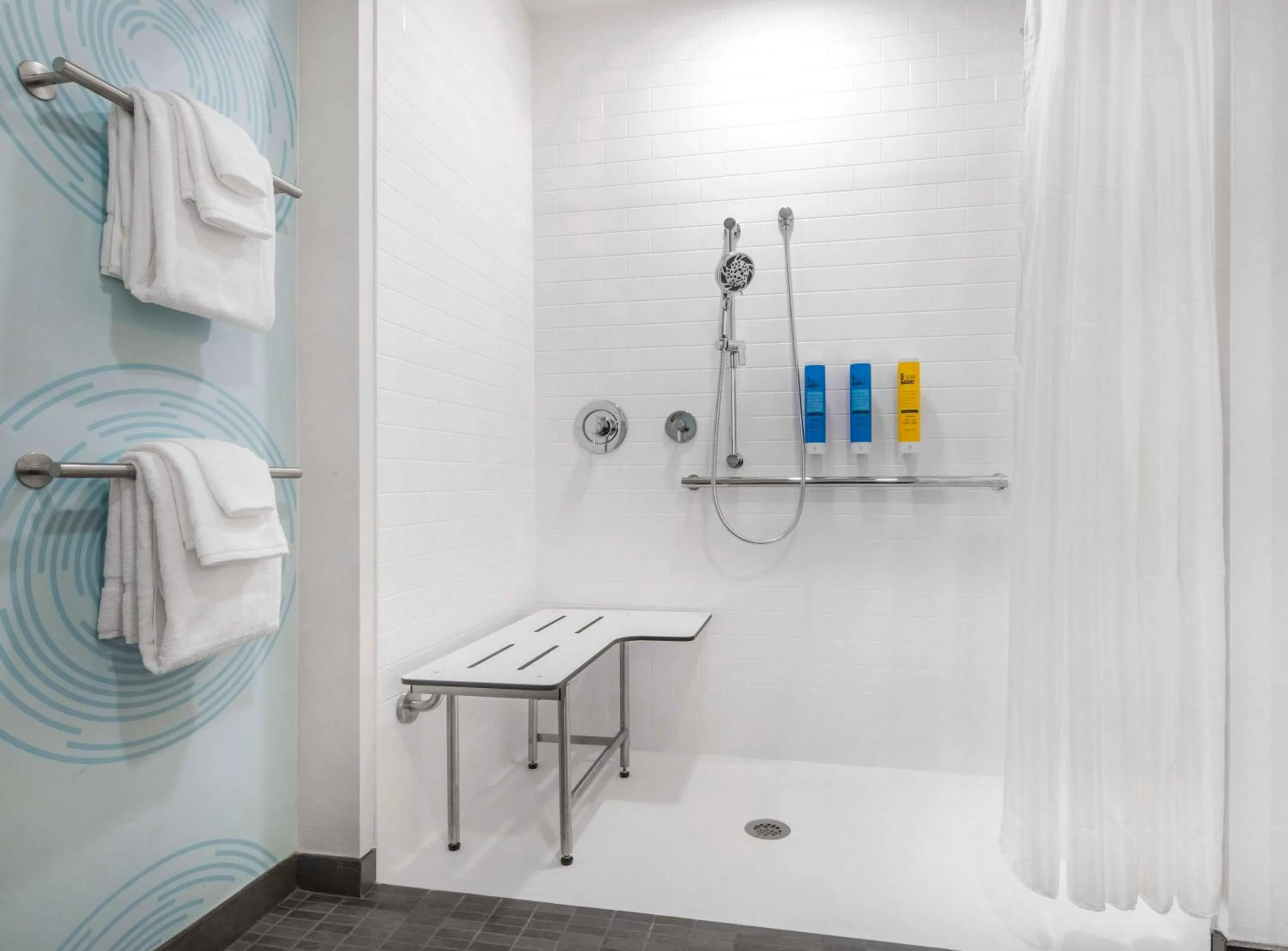 Shower in Tru by Hilton Wilmington Wrightsville Beach