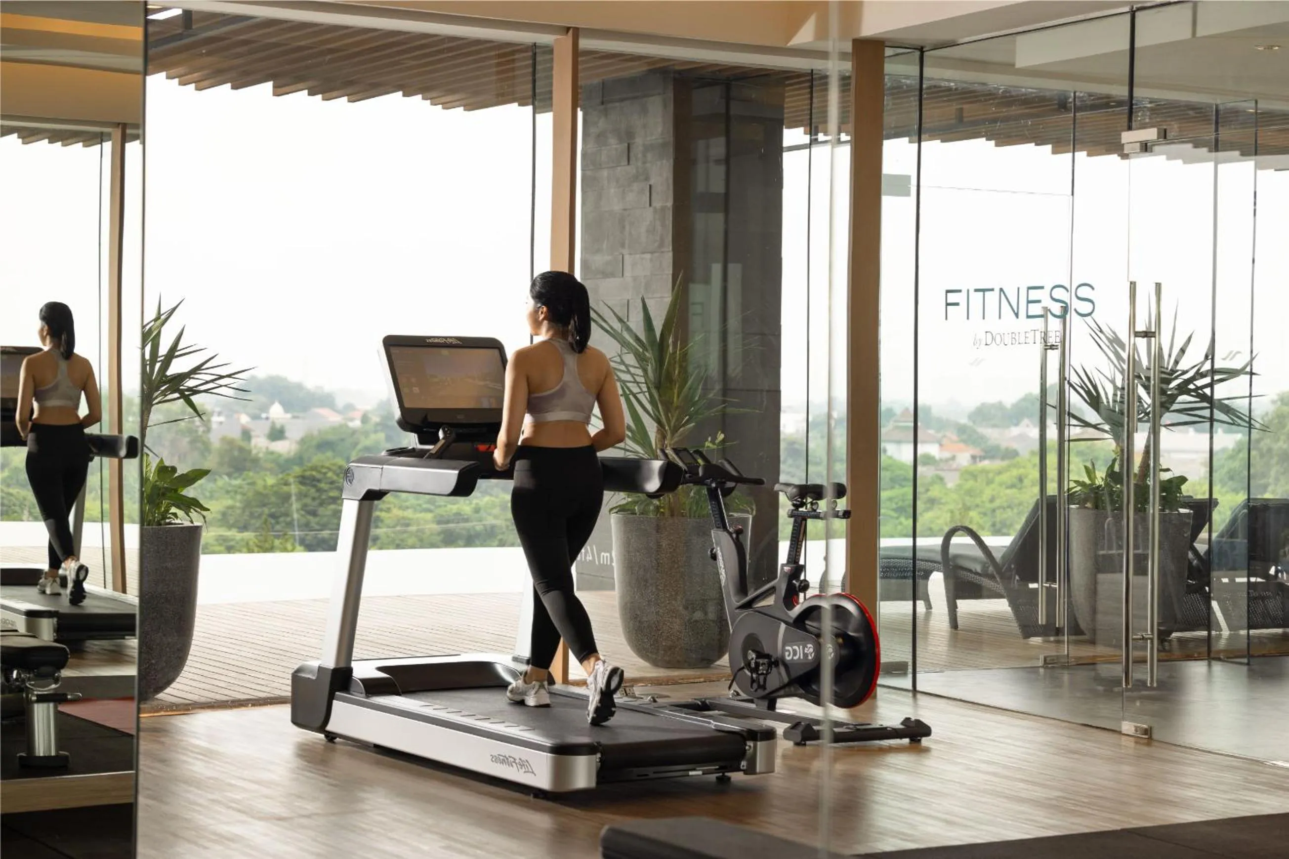 Fitness centre/facilities in DoubleTree by Hilton Jakarta Bintaro Jaya
