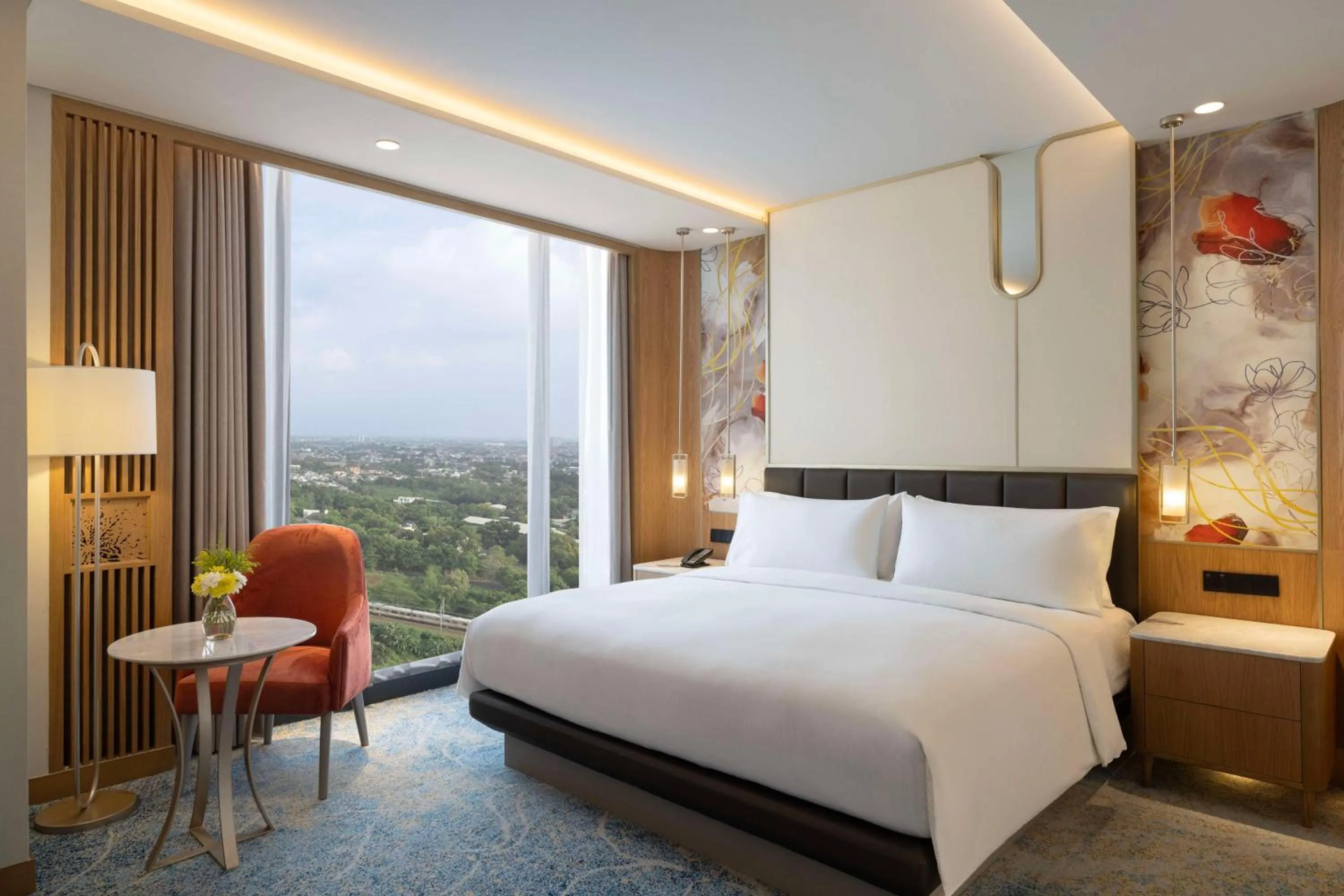 Bed in DoubleTree by Hilton Jakarta Bintaro Jaya