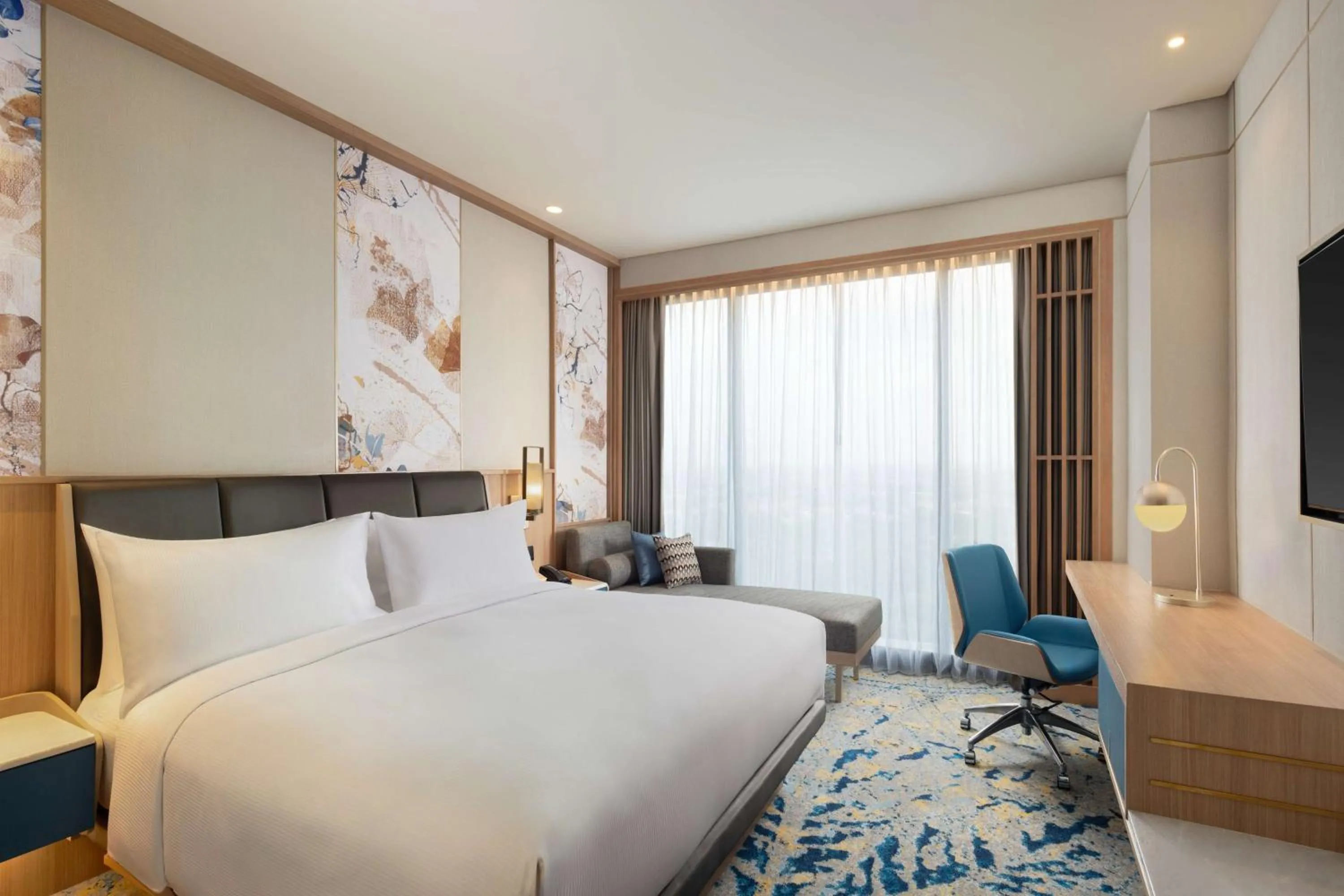 Bed in DoubleTree by Hilton Jakarta Bintaro Jaya