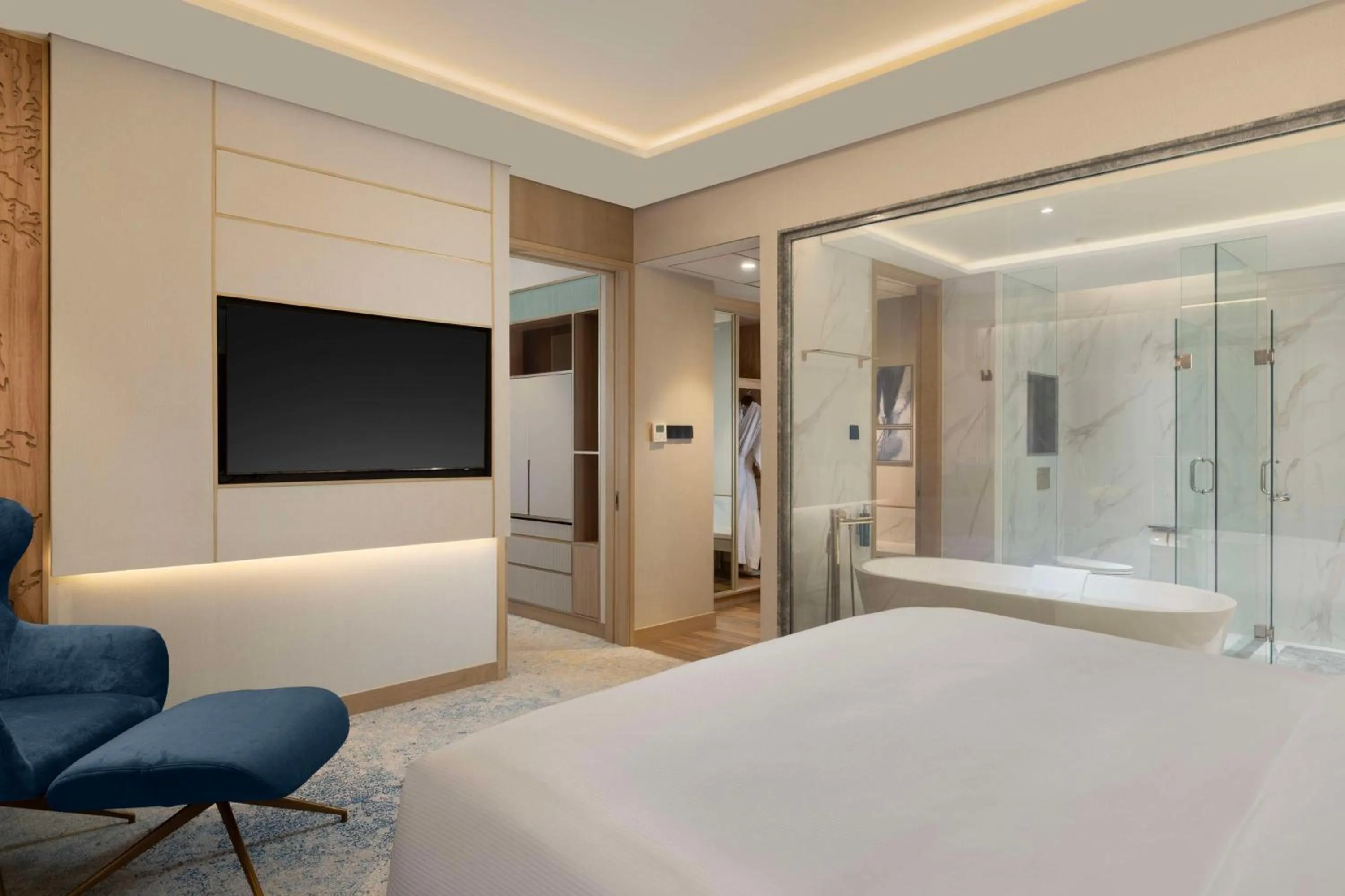 Bed in DoubleTree by Hilton Jakarta Bintaro Jaya