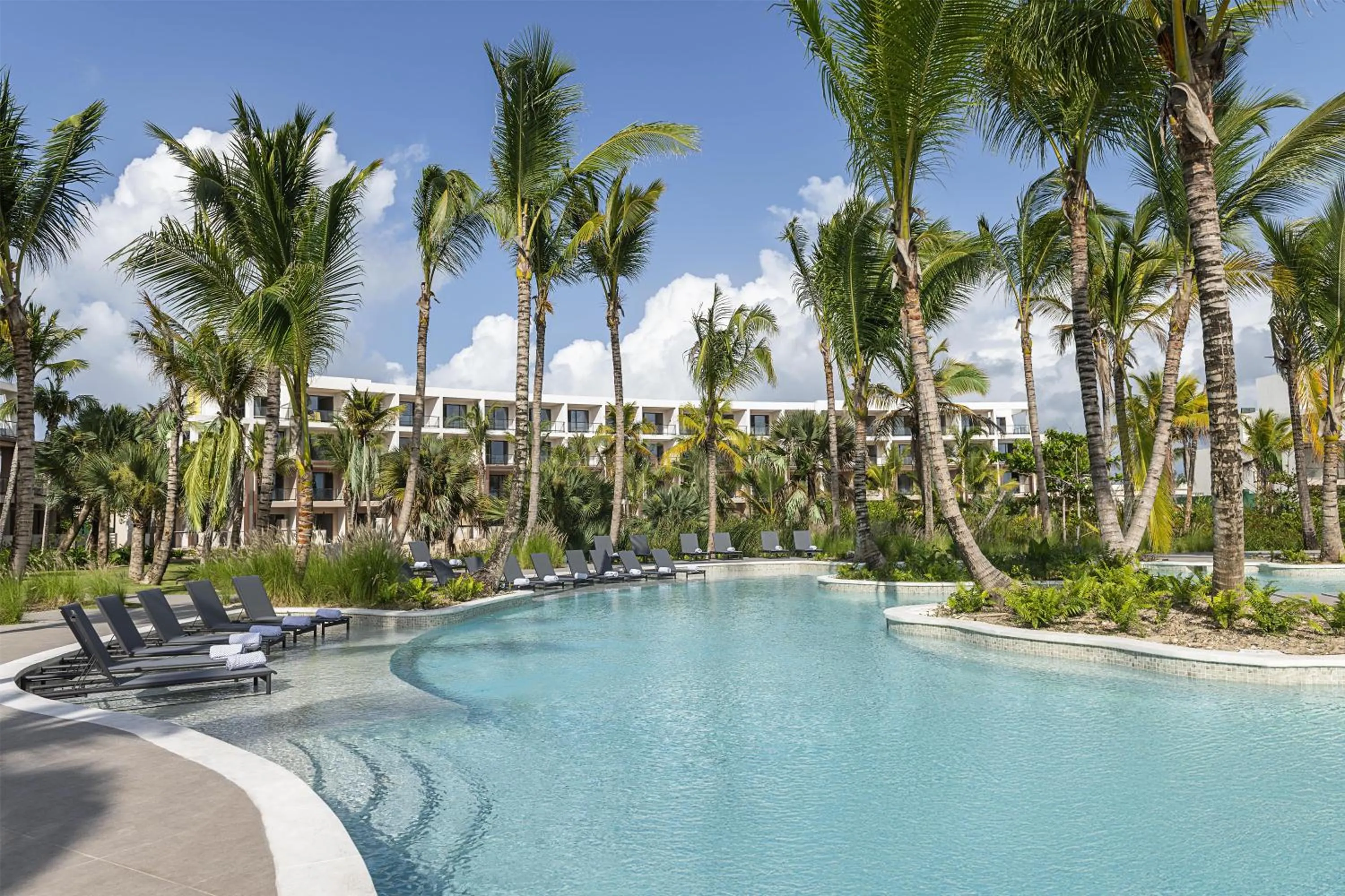 Pool view in Zemi Miches Punta Cana All-Inclusive Resort, Curio by Hilton