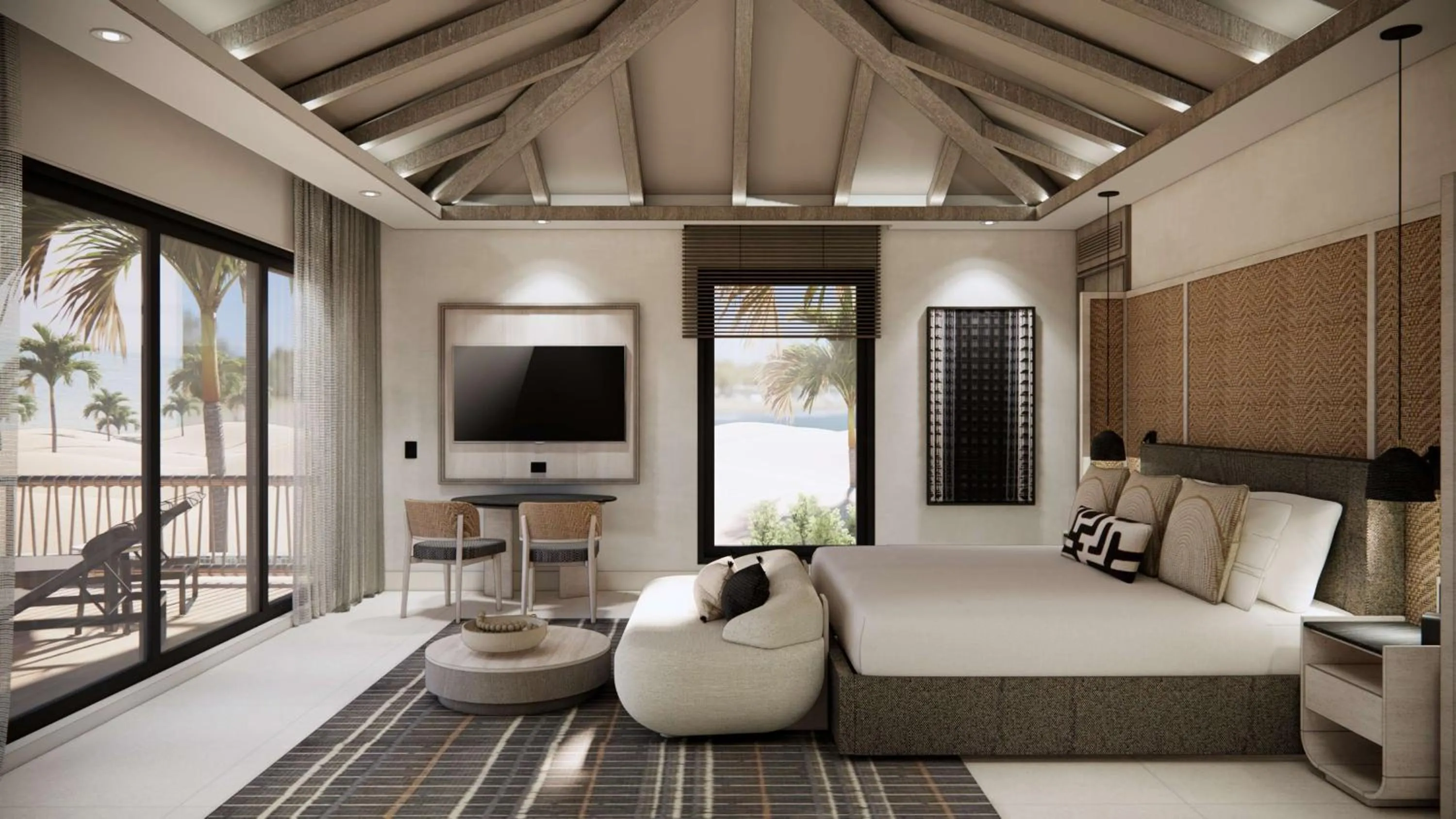 Bedroom, Bed in Zemi Miches Punta Cana All-Inclusive Resort, Curio by Hilton