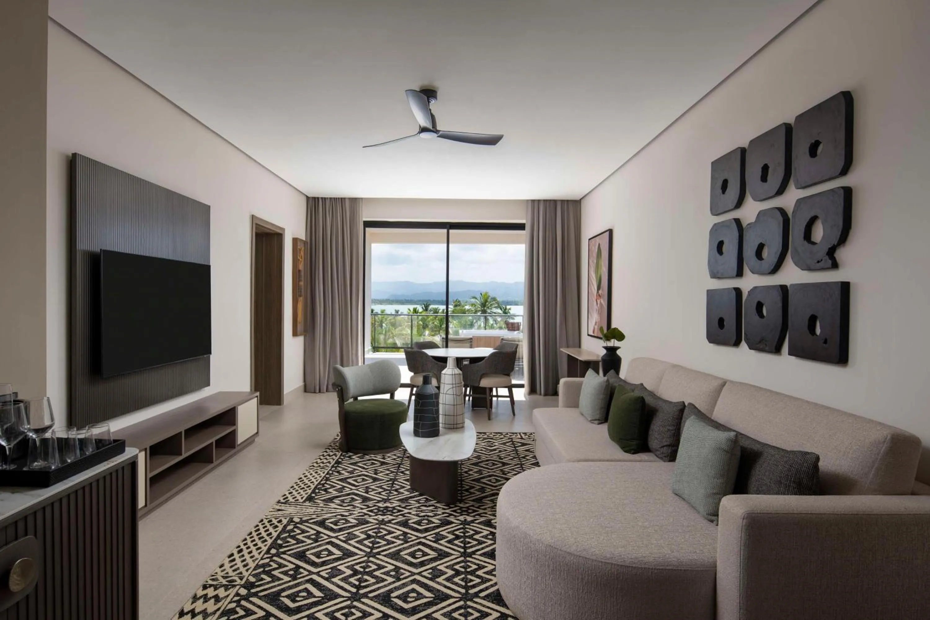 Living room in Zemi Miches Punta Cana All-Inclusive Resort, Curio by Hilton