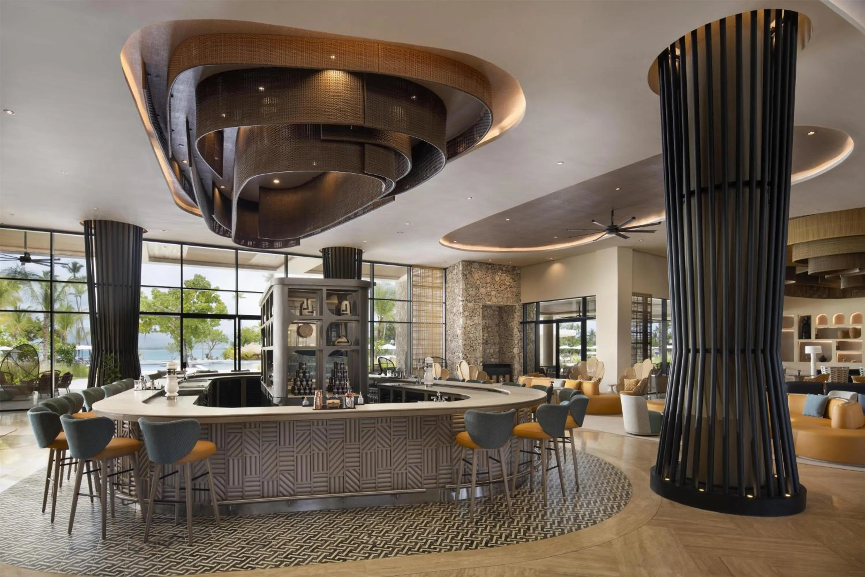 Lounge or bar in Zemi Miches Punta Cana All-Inclusive Resort, Curio by Hilton