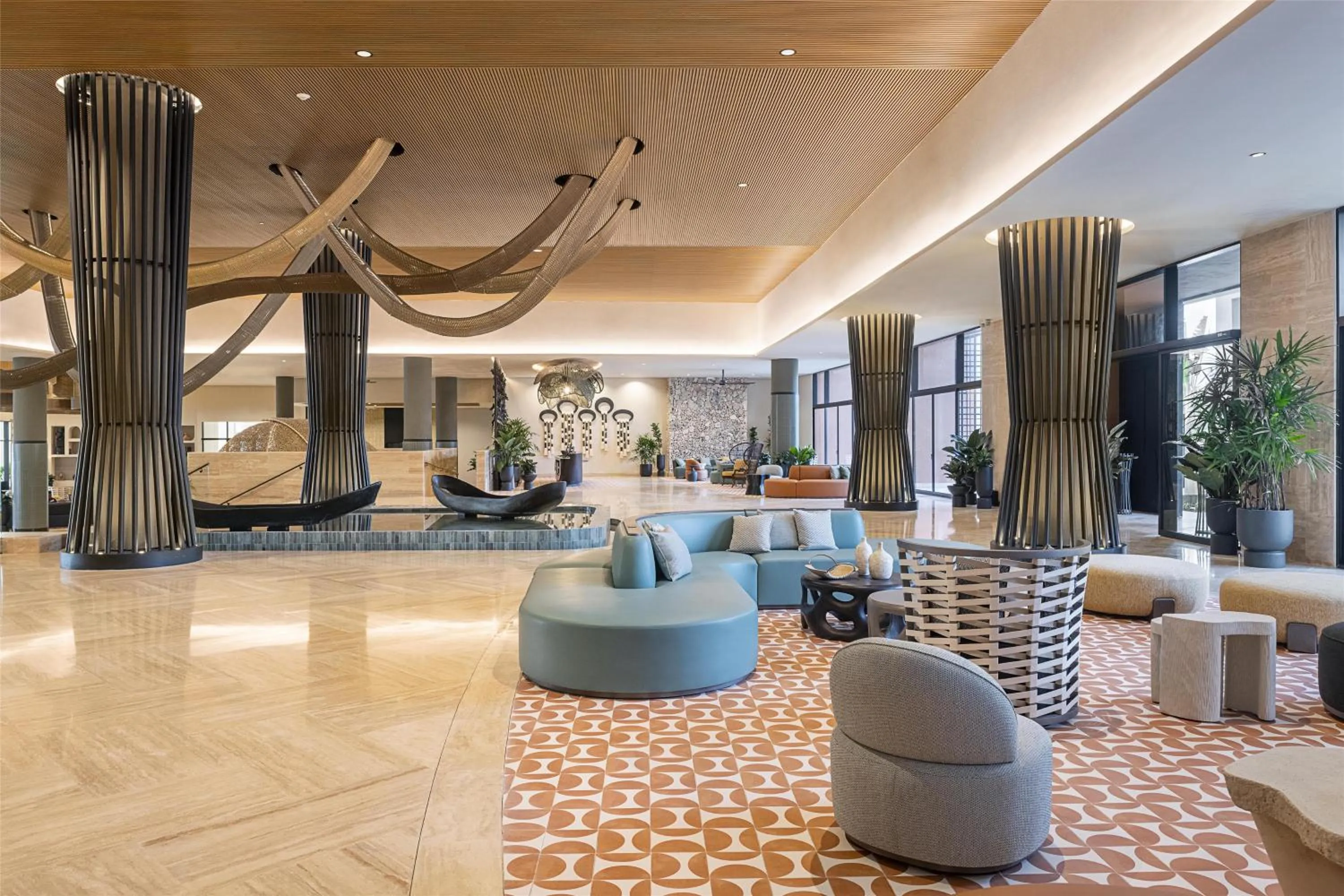 Lobby or reception in Zemi Miches Punta Cana All-Inclusive Resort, Curio by Hilton