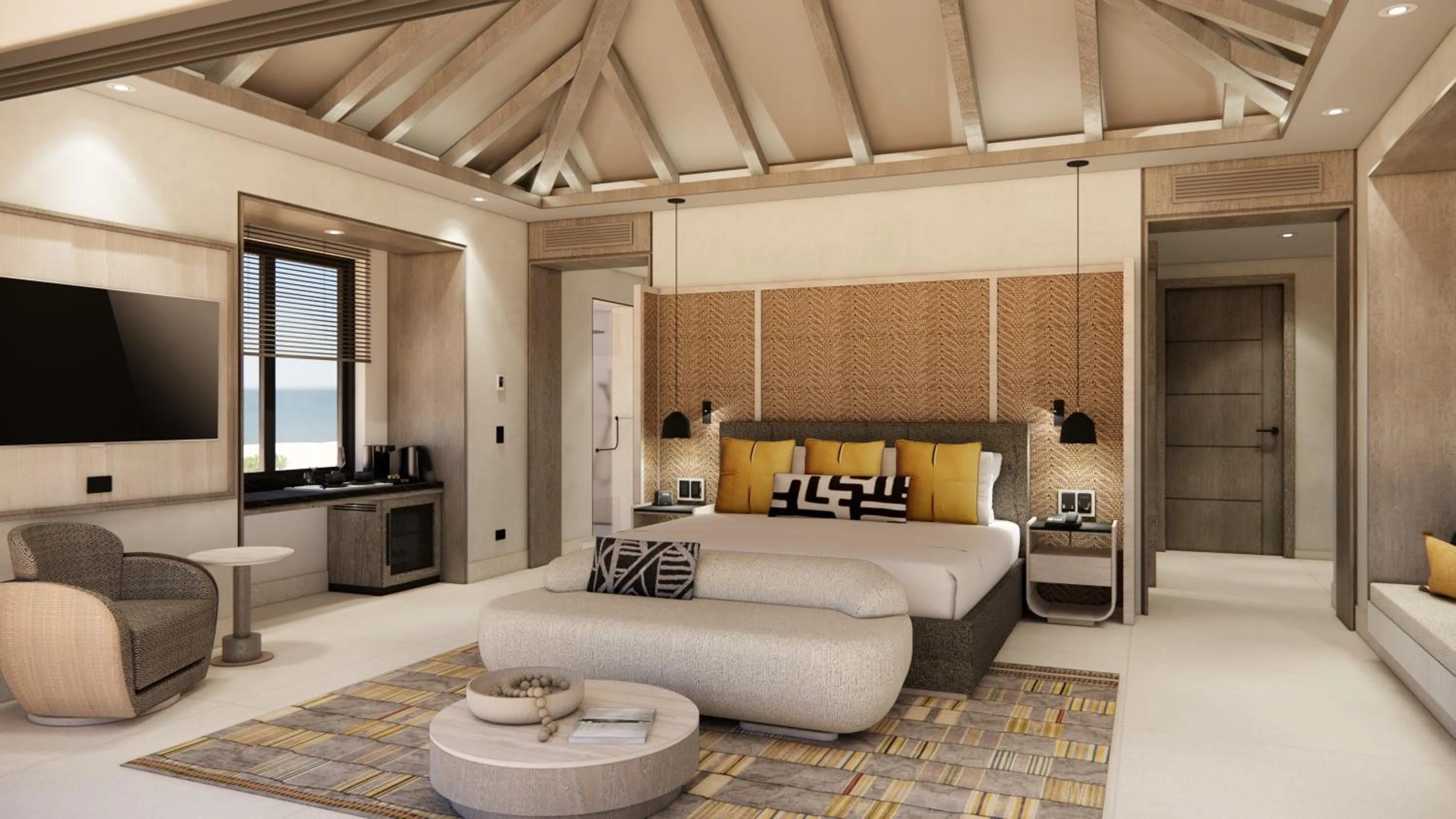 Bedroom, Bed in Zemi Miches Punta Cana All-Inclusive Resort, Curio by Hilton