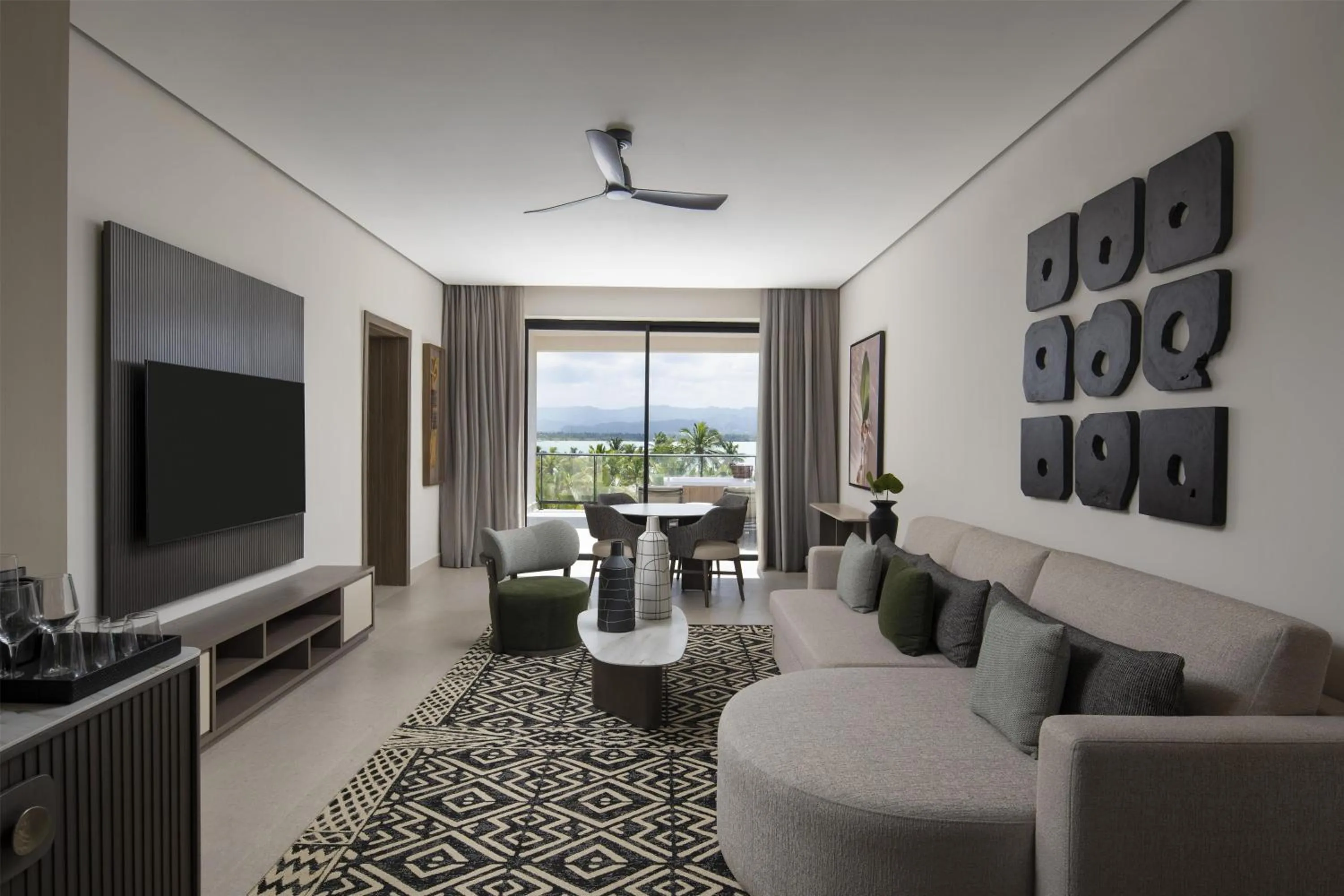 Living room in Zemi Miches Punta Cana All-Inclusive Resort, Curio by Hilton