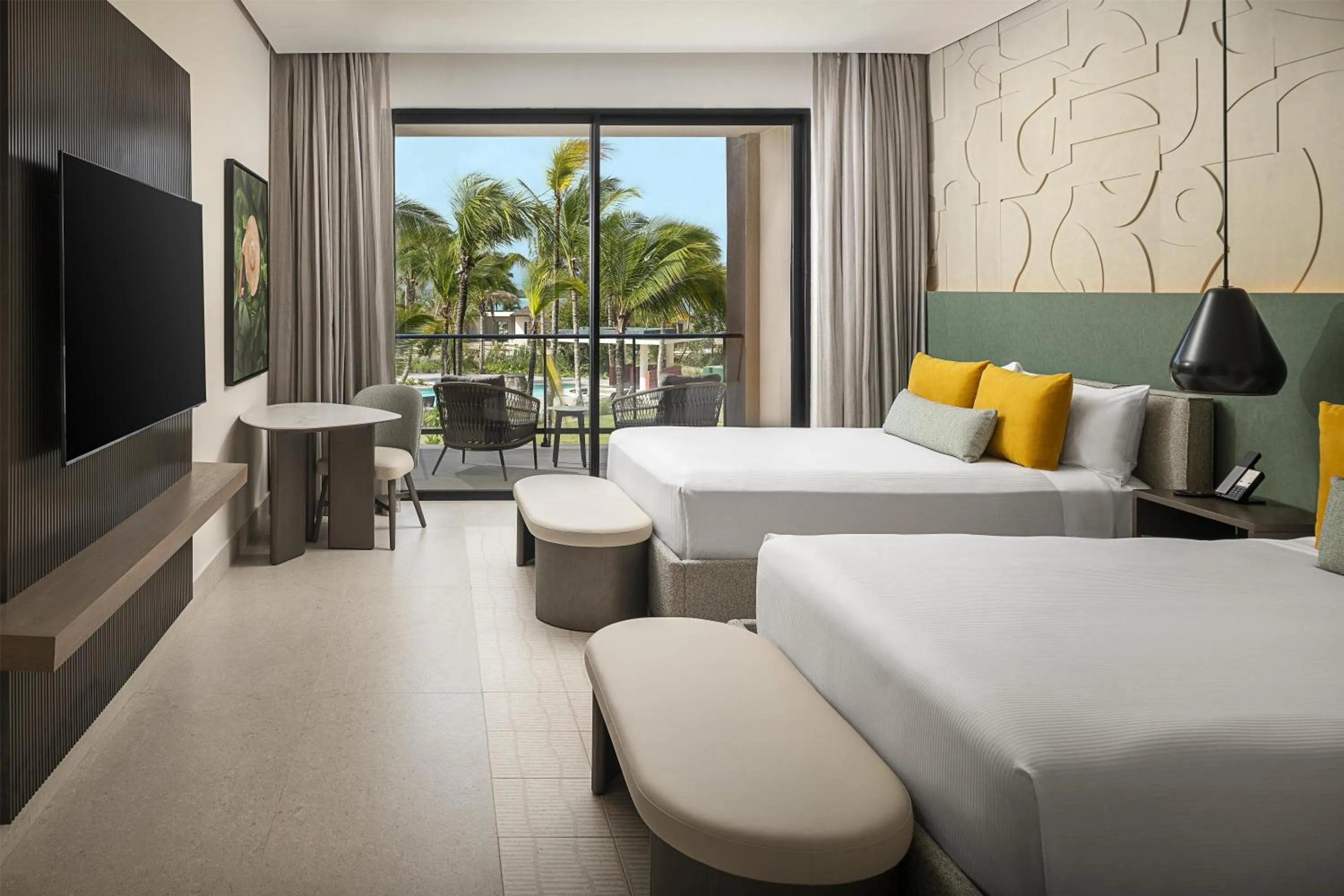 Bed in Zemi Miches Punta Cana All-Inclusive Resort, Curio by Hilton