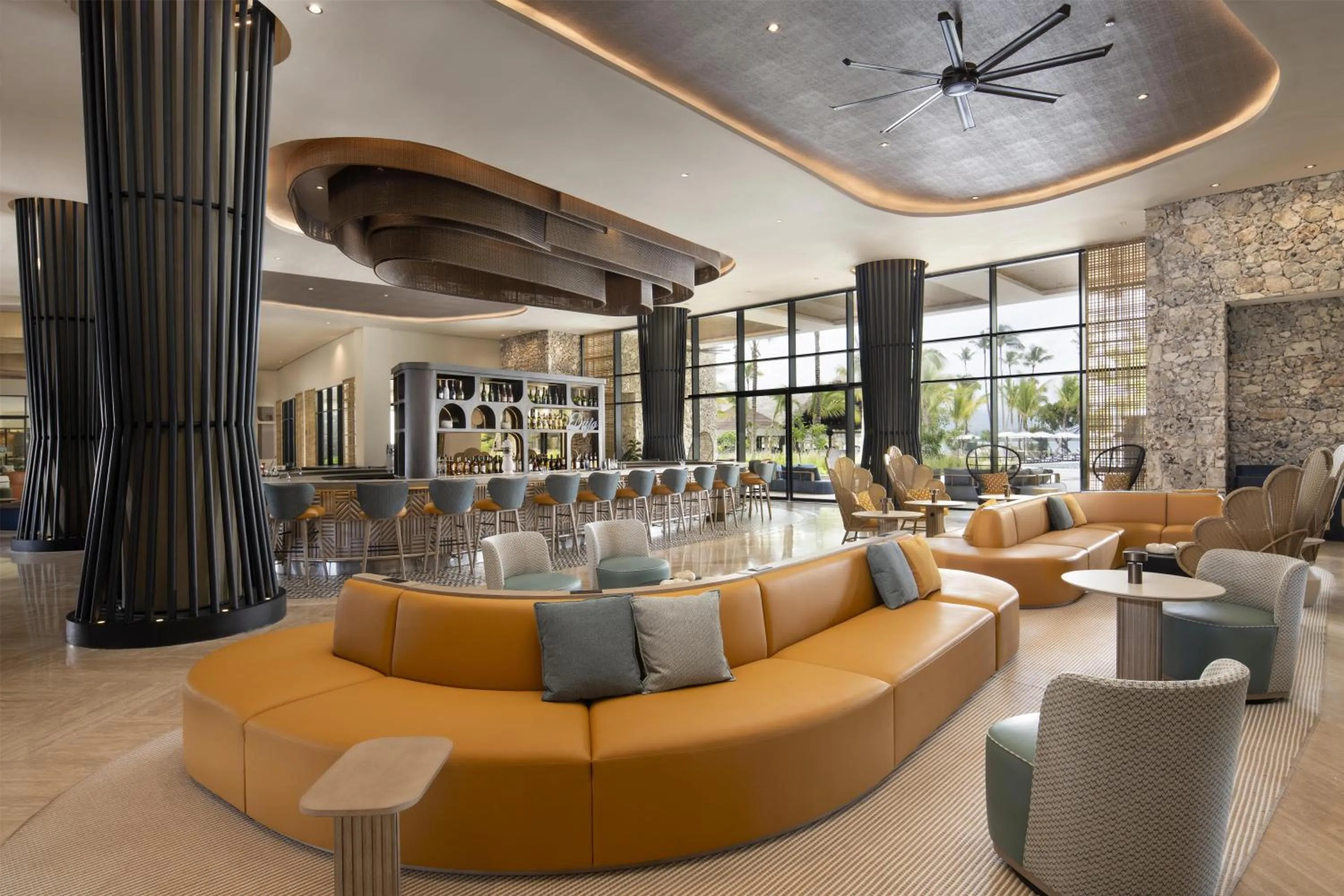 Lounge or bar in Zemi Miches Punta Cana All-Inclusive Resort, Curio by Hilton