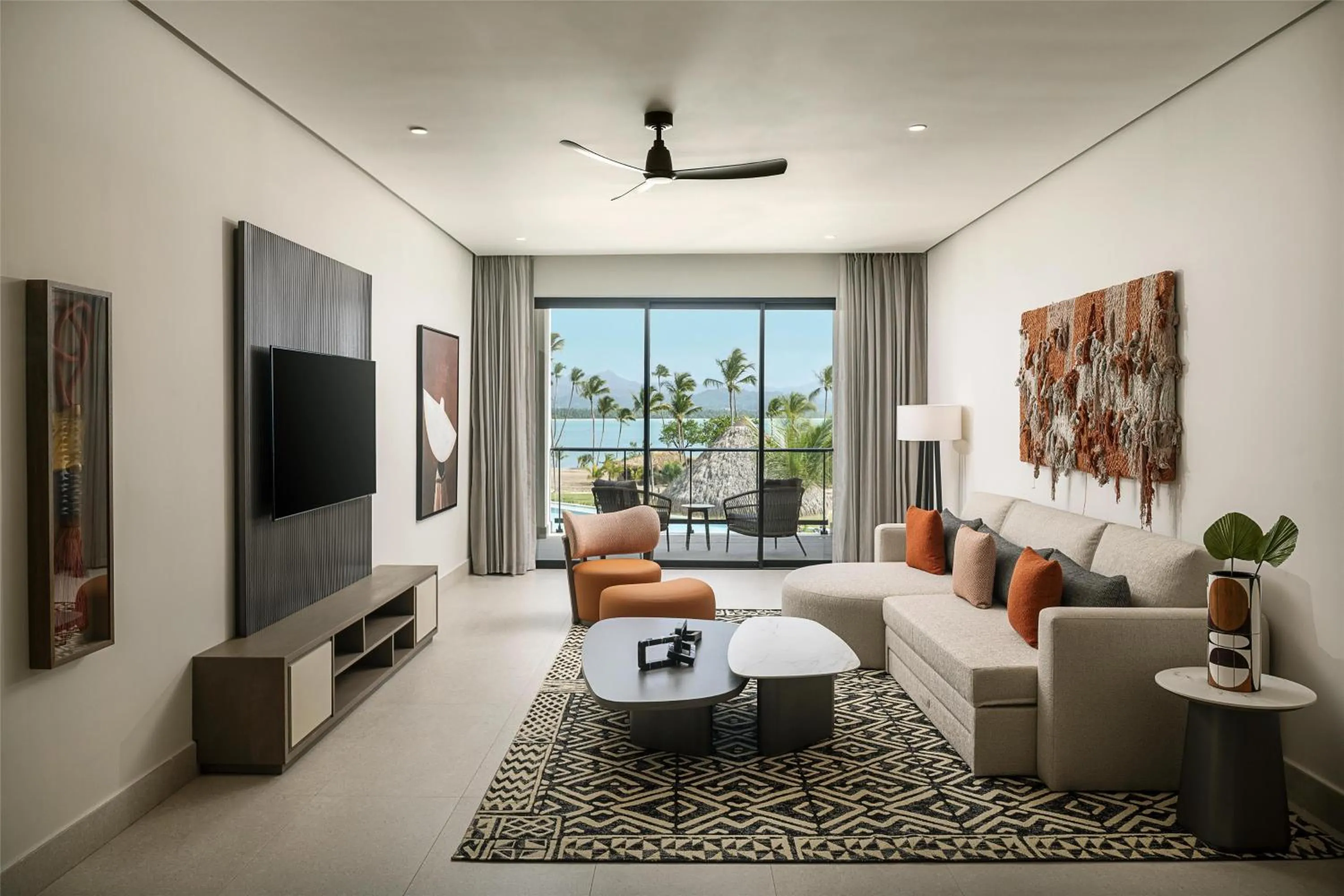 Living room in Zemi Miches Punta Cana All-Inclusive Resort, Curio by Hilton