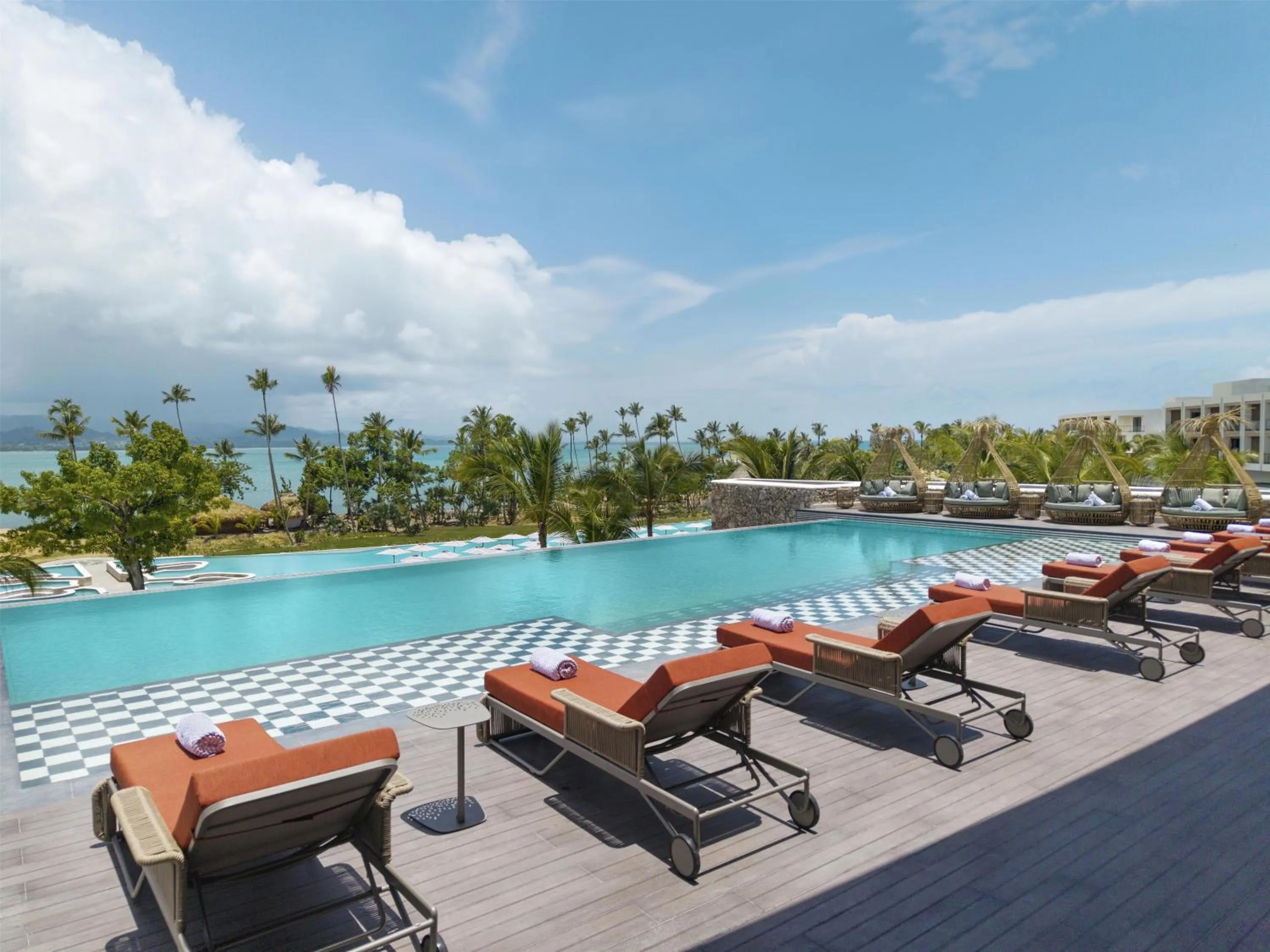 Pool view in Zemi Miches Punta Cana All-Inclusive Resort, Curio by Hilton