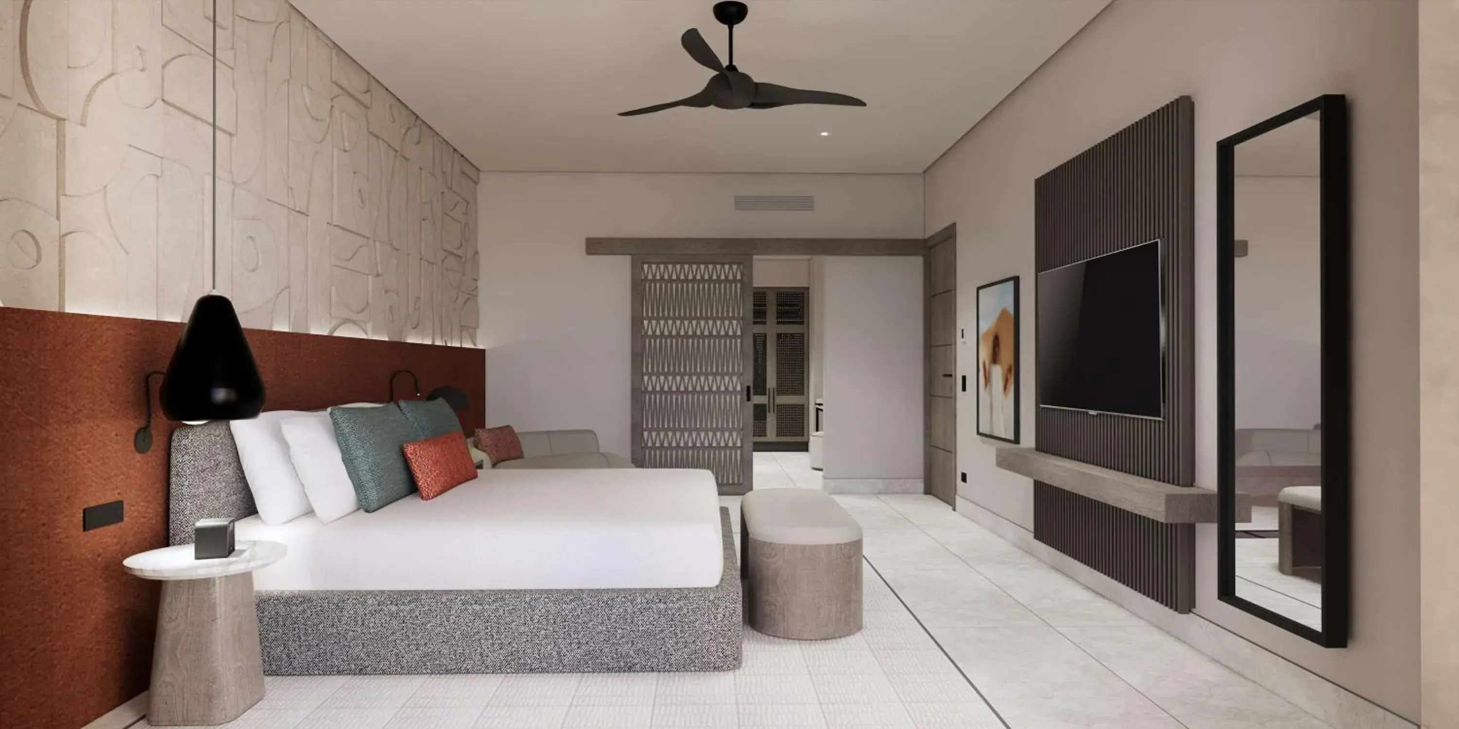 One-Bedroom King Suite with Partial Ocean View - single occupancy in Zemi Miches Punta Cana All-Inclusive Resort, Curio by Hilton One-Bedroom King Suite with Partial Ocean View - single occupancy in Zemi Miches Punta Cana All-Inclusive Resort, Curio by Hilton