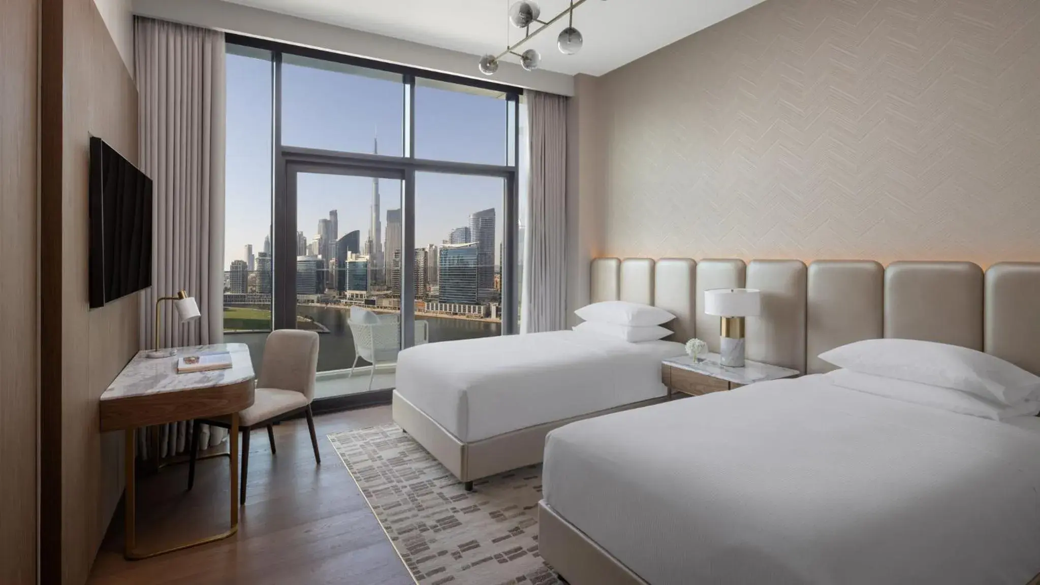 Two-Bedroom Residence with Balcony and Canal View in InterContinental Residences Dubai Business Bay by IHG Two-Bedroom Residence with Balcony and Canal View in InterContinental Residences Dubai Business Bay by IHG