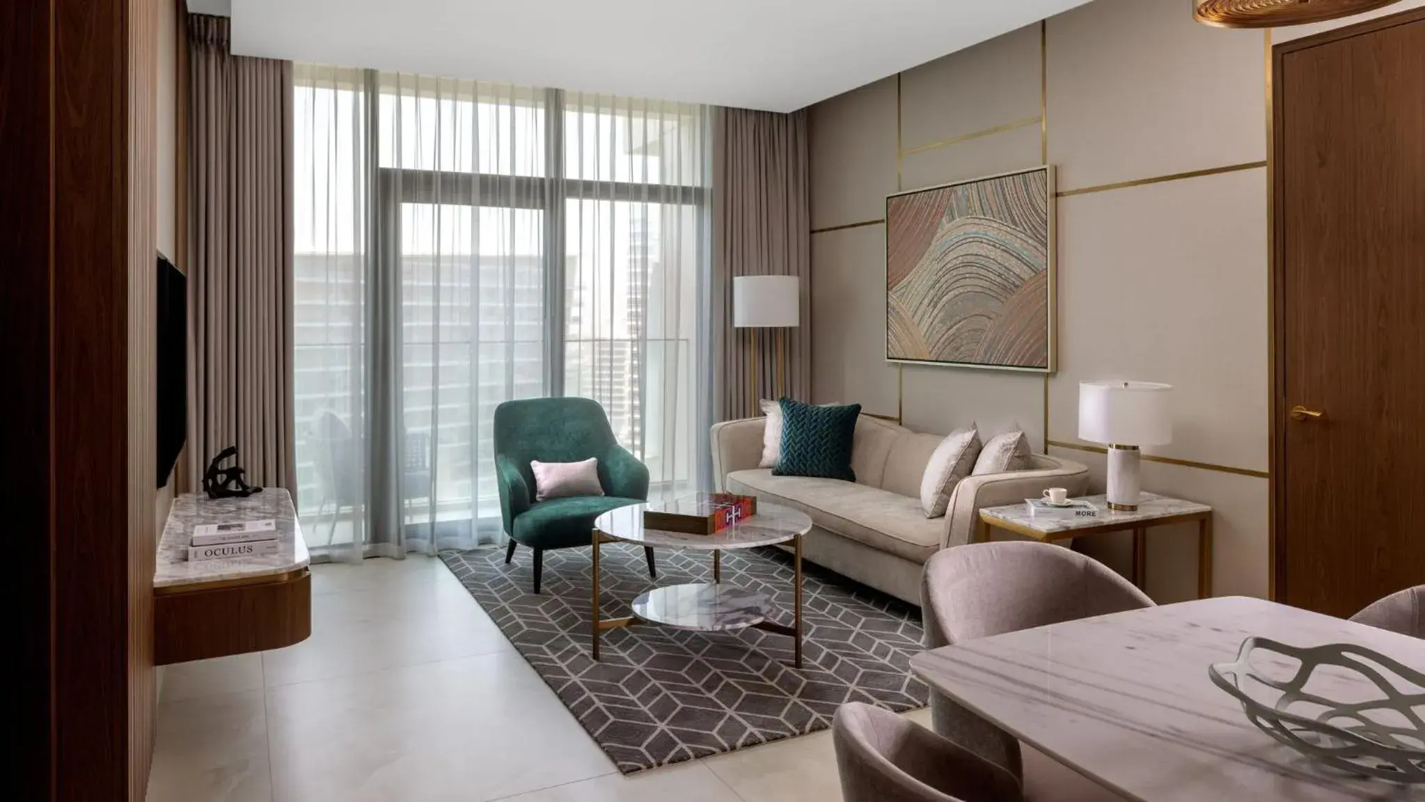 One-Bedroom Apartment with Balcony and City View in InterContinental Residences Dubai Business Bay by IHG One-Bedroom Apartment with Balcony and City View in InterContinental Residences Dubai Business Bay by IHG
