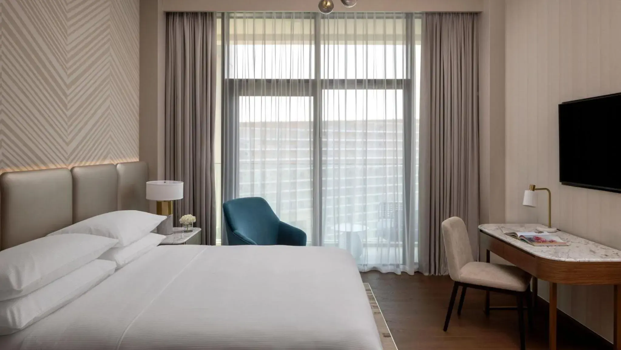 One-Bedroom Apartment with Balcony and City View - High Floor in InterContinental Residences Dubai Business Bay by IHG One-Bedroom Apartment with Balcony and City View - High Floor in InterContinental Residences Dubai Business Bay by IHG