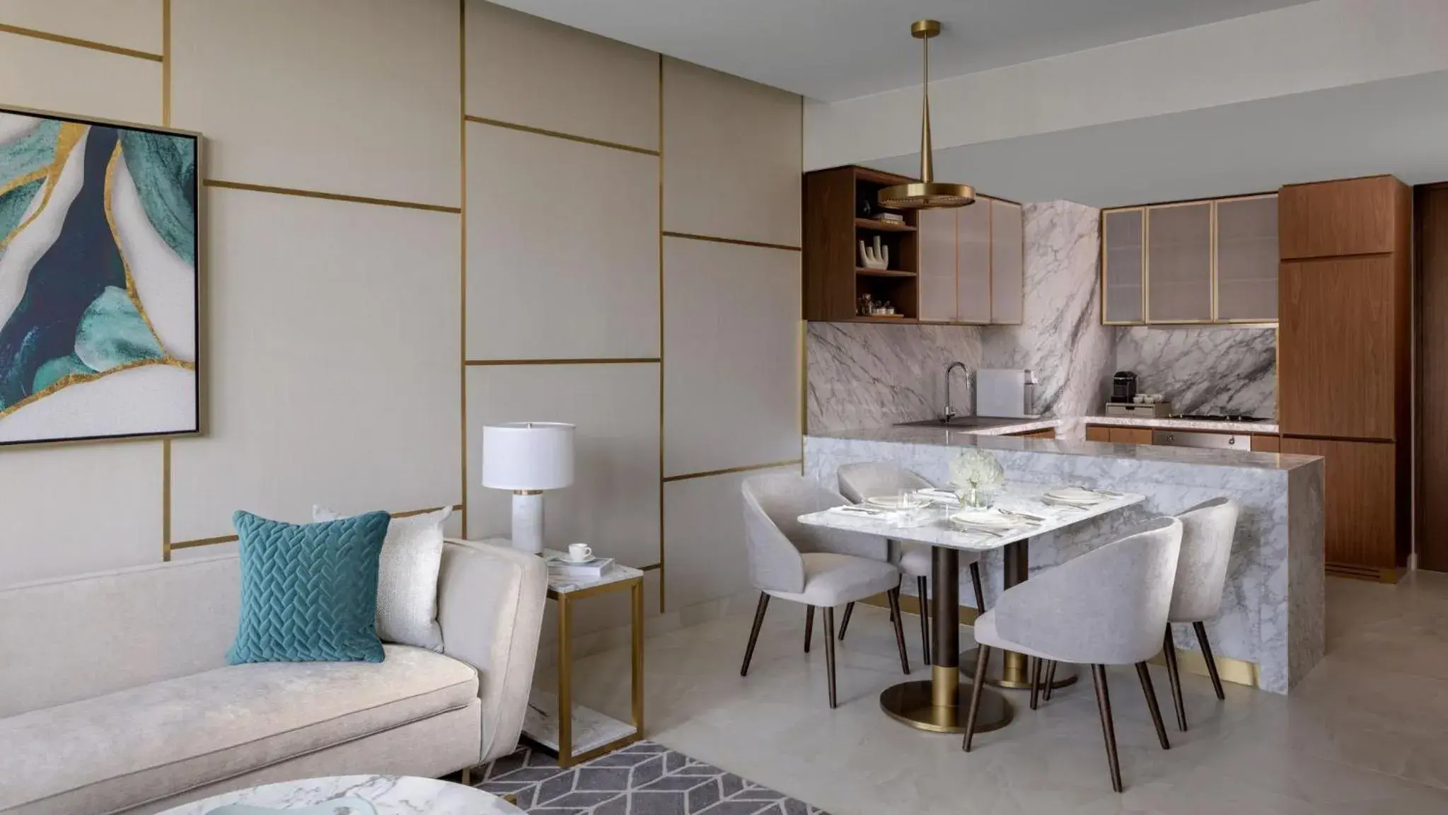 One-Bedroom Apartment with Balcony and City View in InterContinental Residences Dubai Business Bay by IHG One-Bedroom Apartment with Balcony and City View in InterContinental Residences Dubai Business Bay by IHG