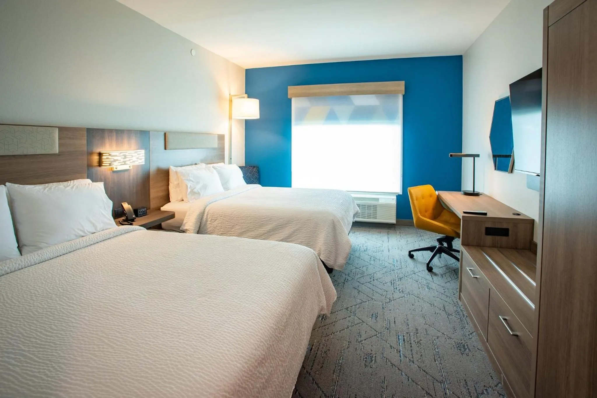 Photo of the whole room, Bed in Holiday Inn Express & Suites Pensacola Airport North – I-10 by IHG