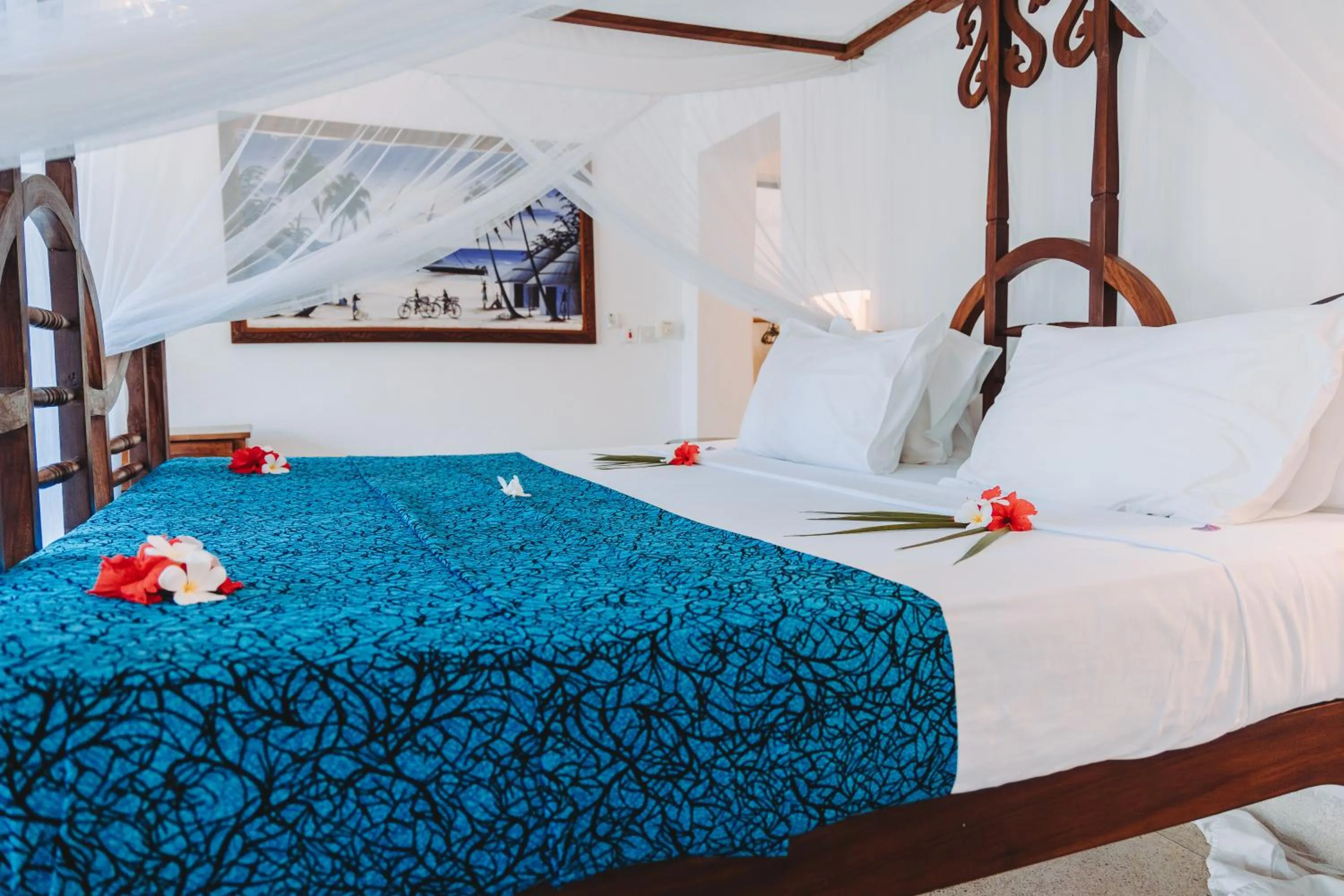 Bed in Shooting Star Boutique Hotel