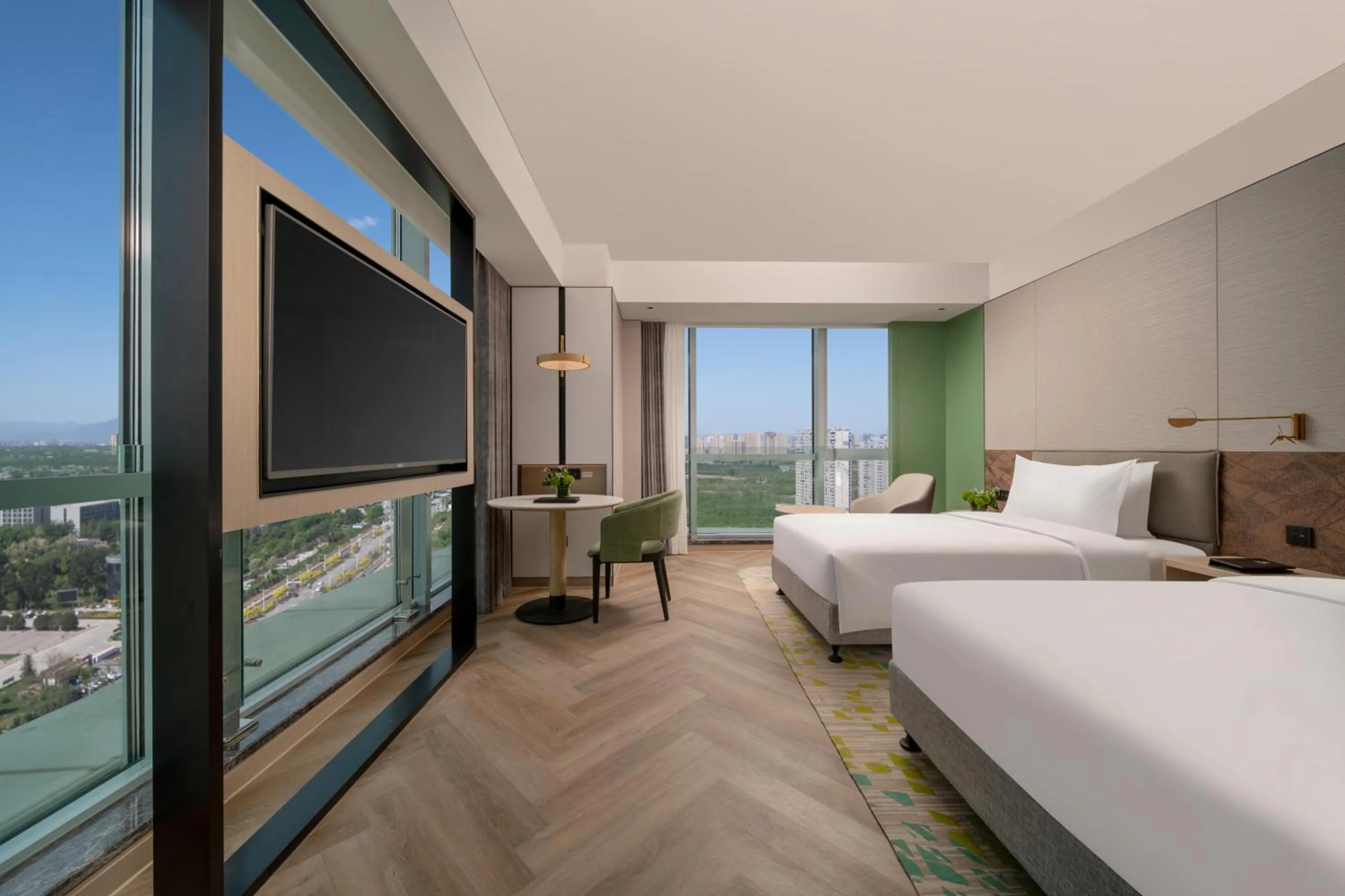 Bedroom, Bed in Holiday Inn Shijiazhuang High-tech Zone by IHG