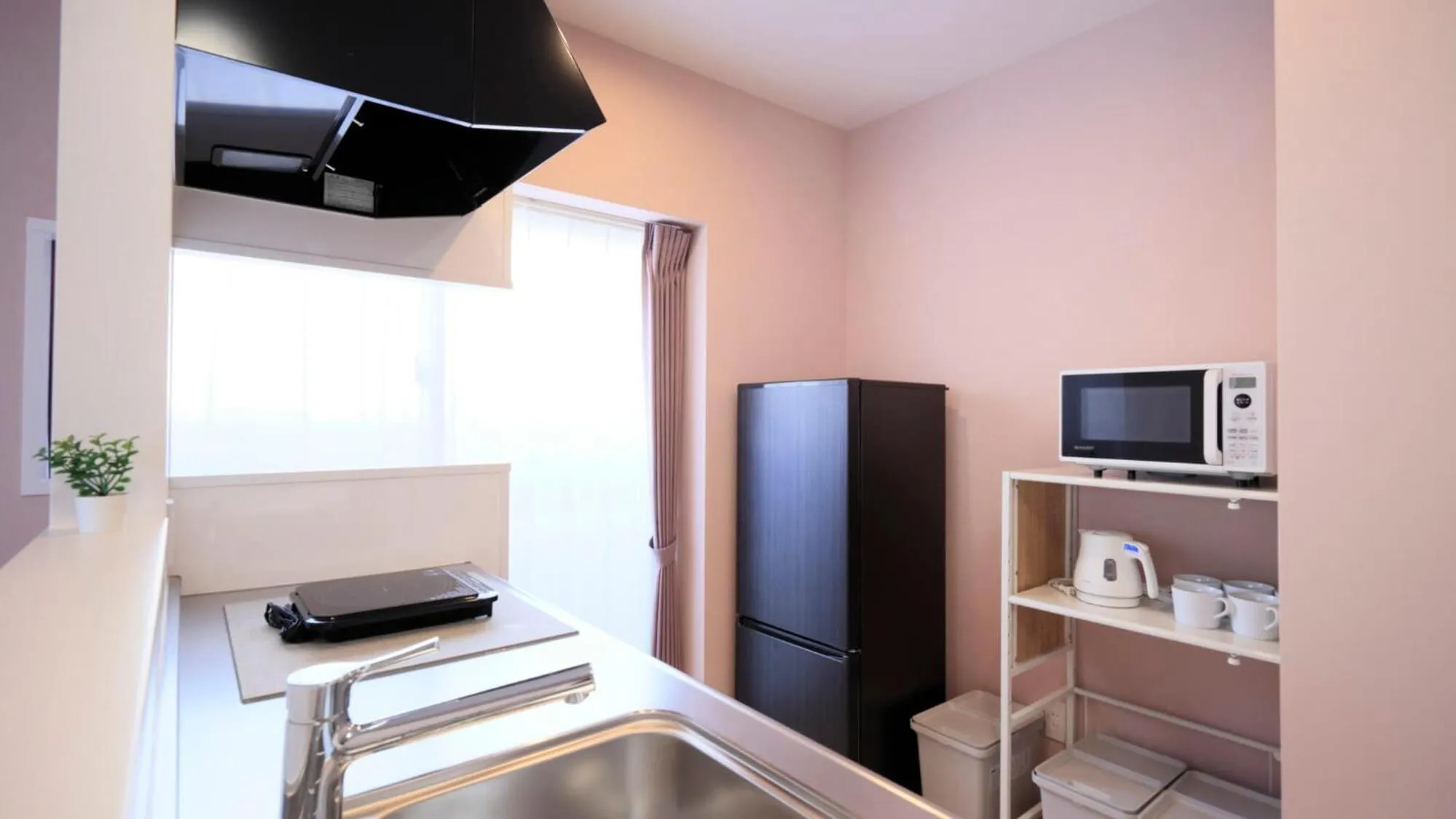 Kitchen or kitchenette in Crice Hotel Ishigakijima