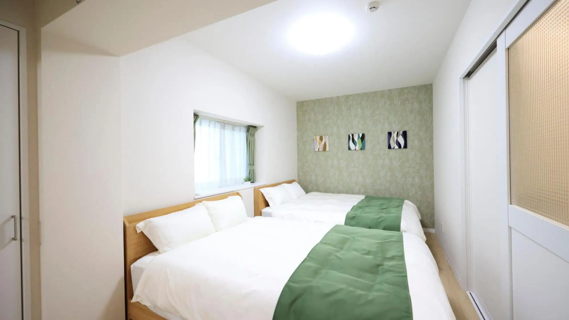 Bed in Crice Hotel Ishigakijima