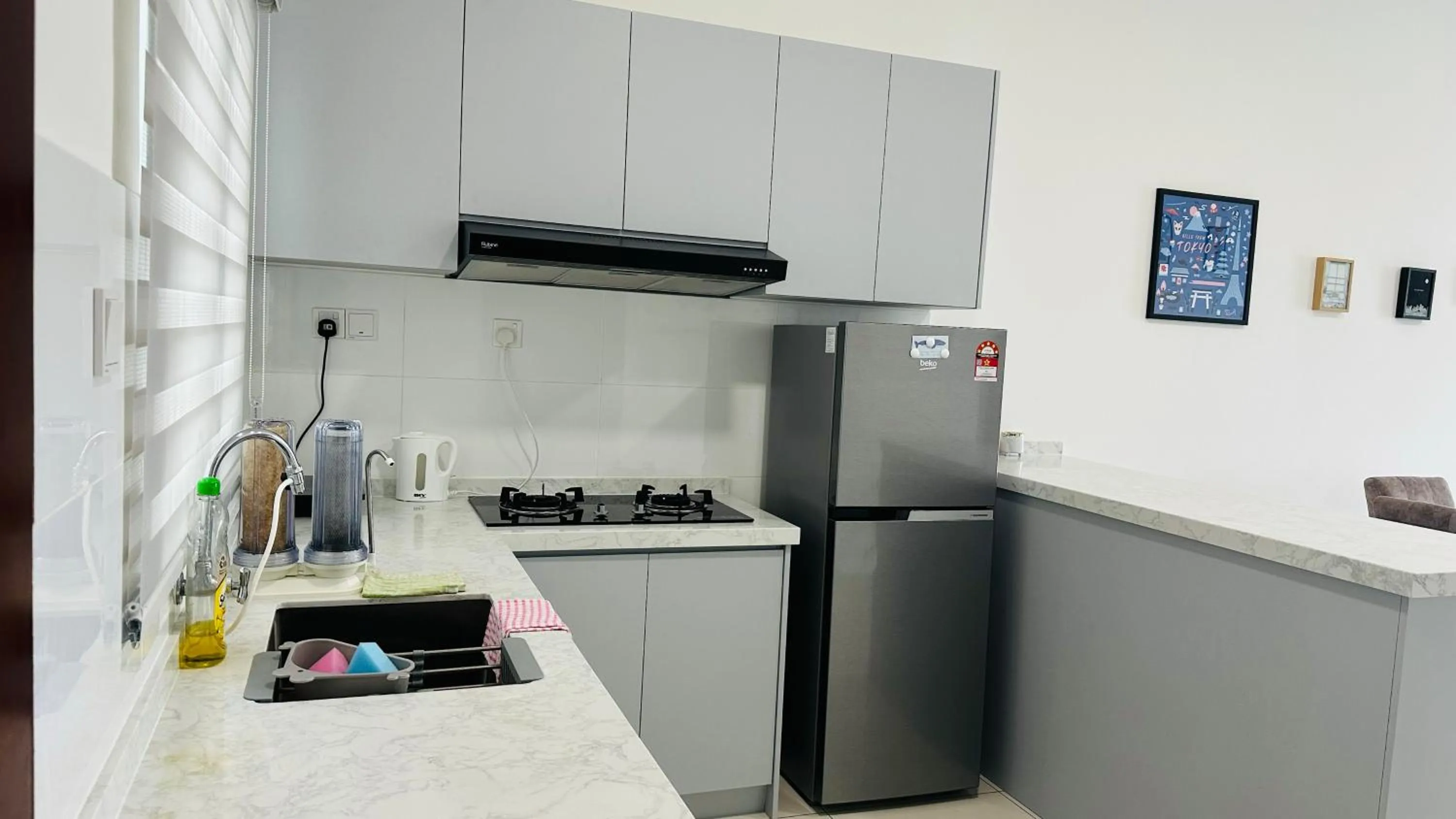 Kitchen or kitchenette in Inspirasi Mont Kiara Residency