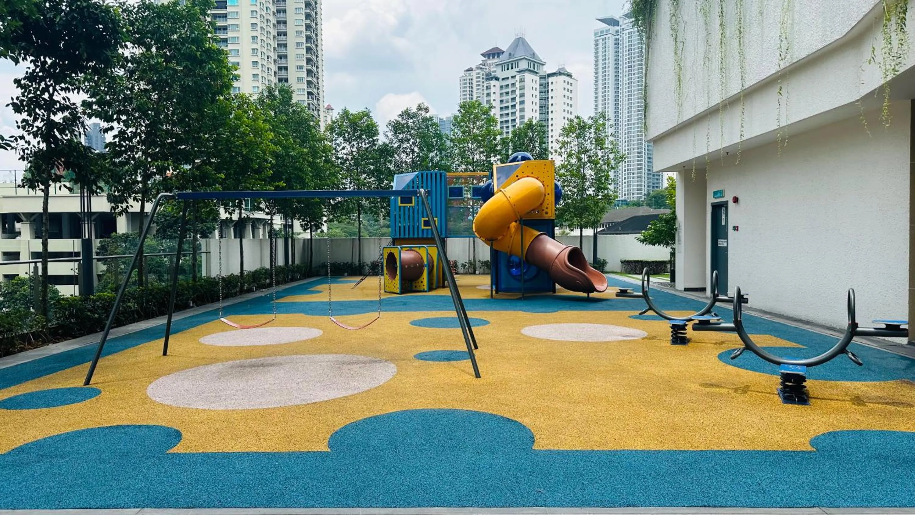 Children play ground in Inspirasi Mont Kiara Residency