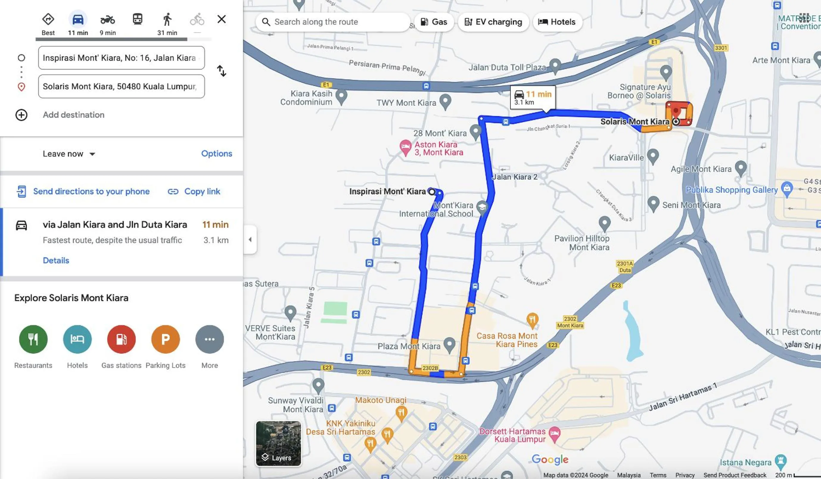 Neighbourhood in Inspirasi Mont Kiara Residency