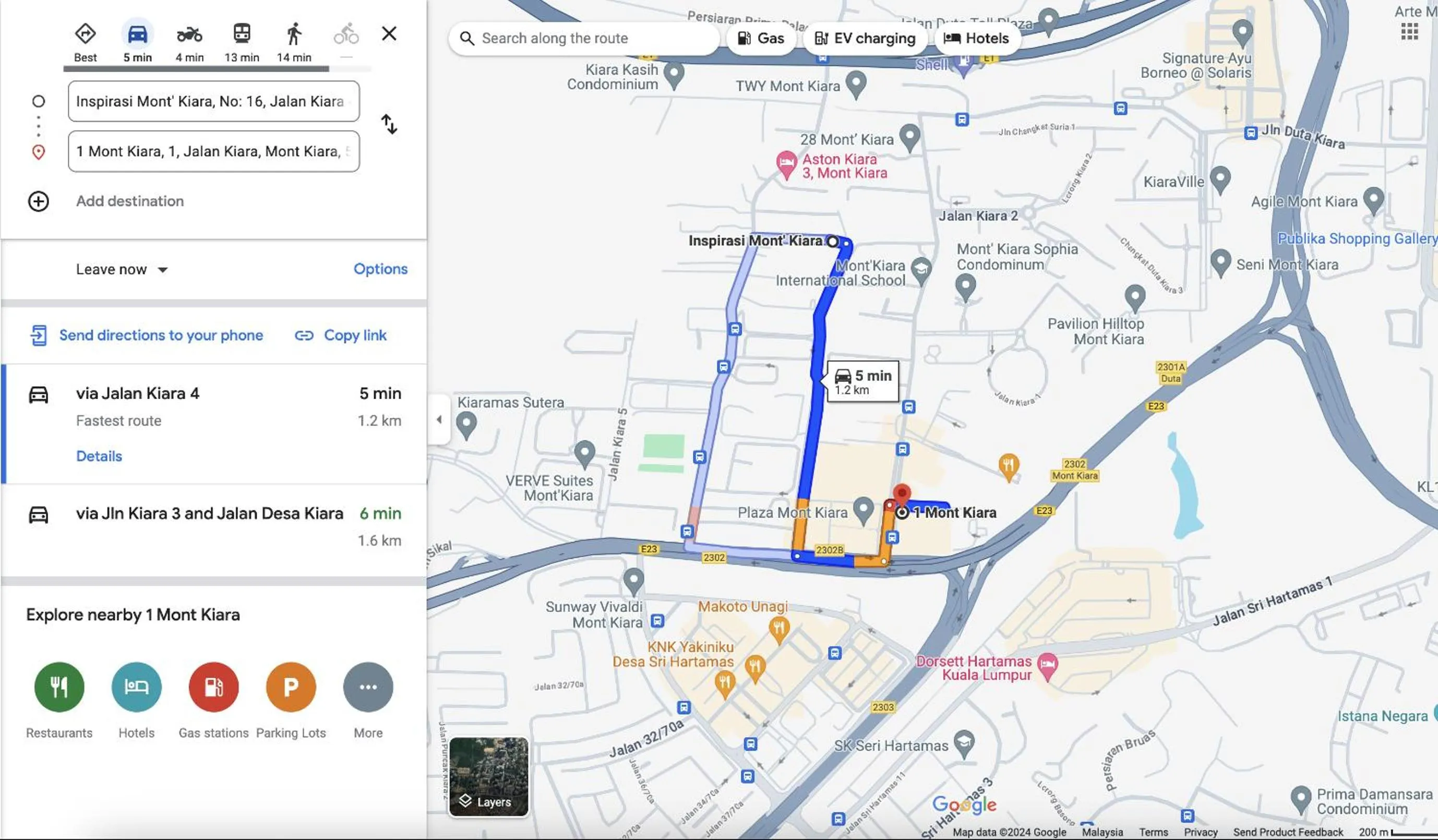 Neighbourhood in Inspirasi Mont Kiara Residency