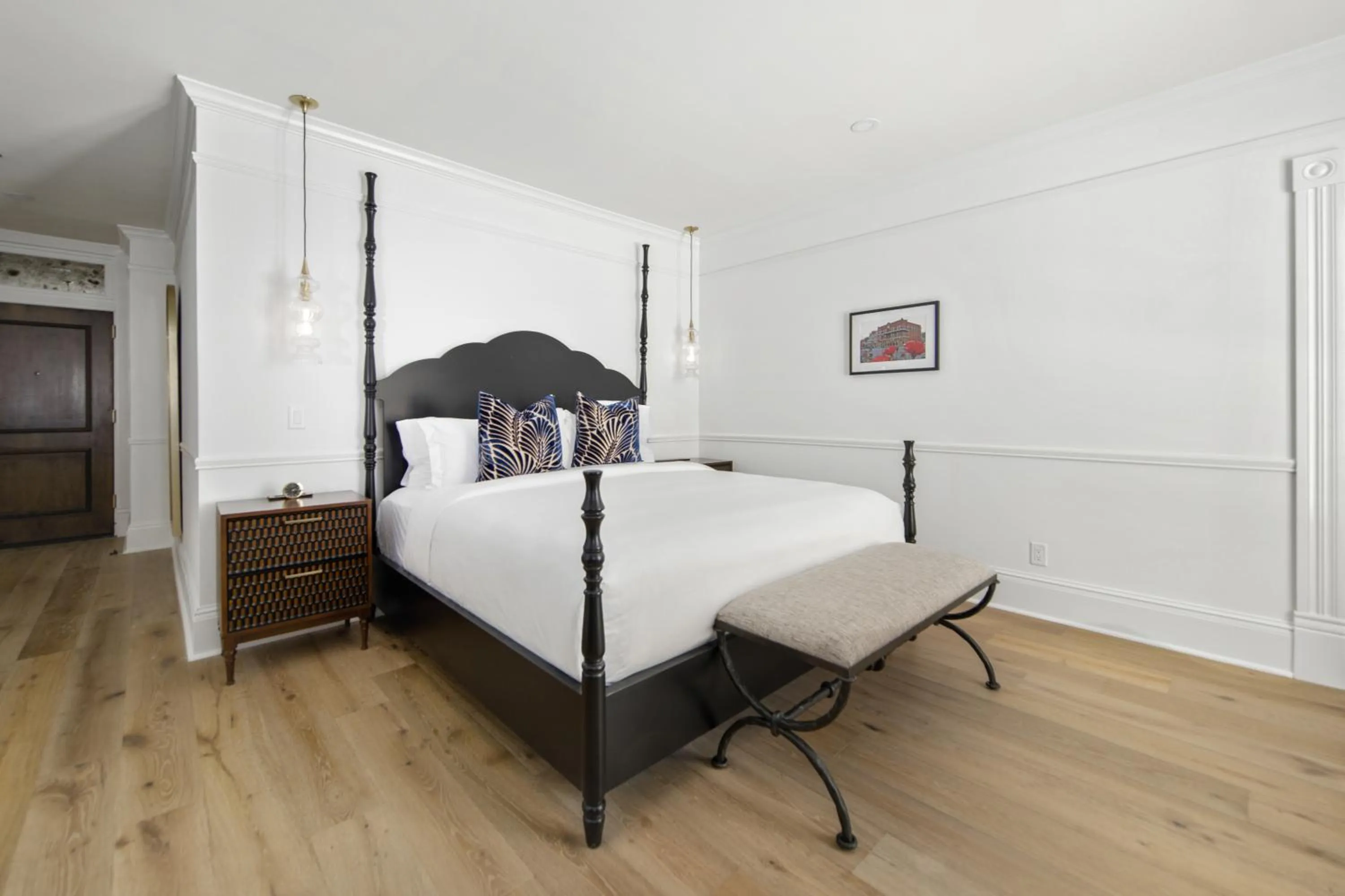 Bed in Fairmount Hotel