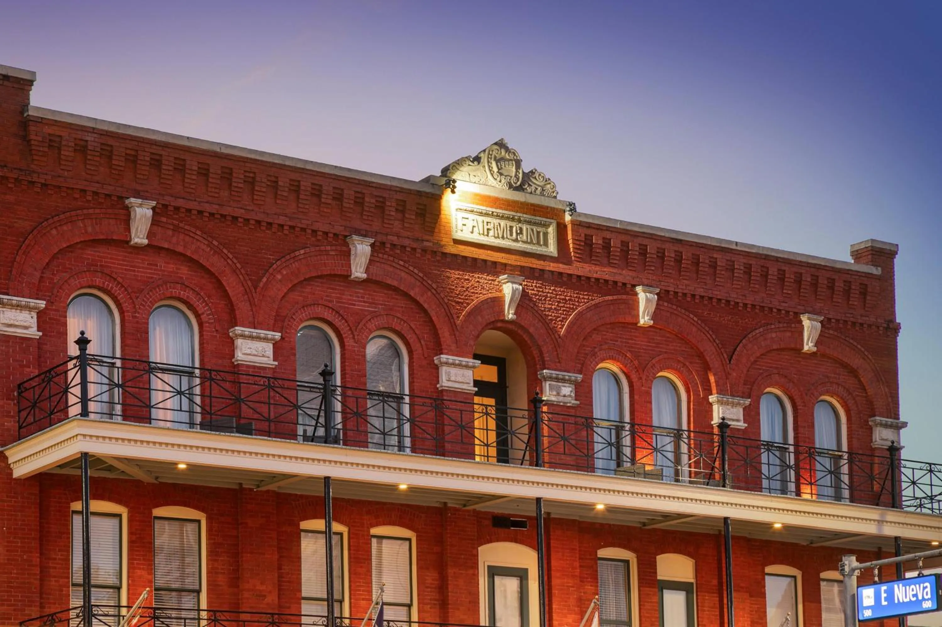 Property building in Fairmount Hotel