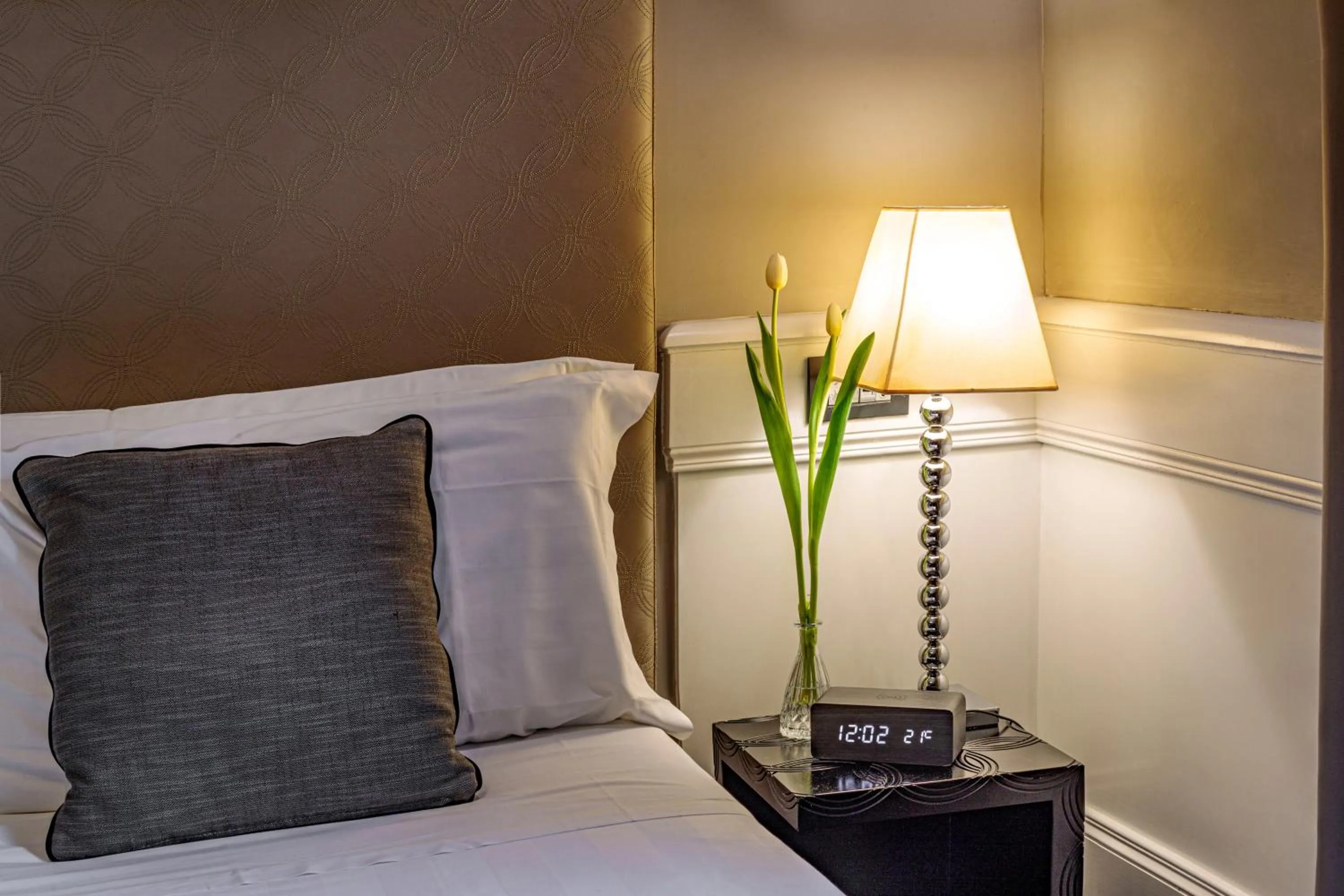 Bed in The Independent Suites