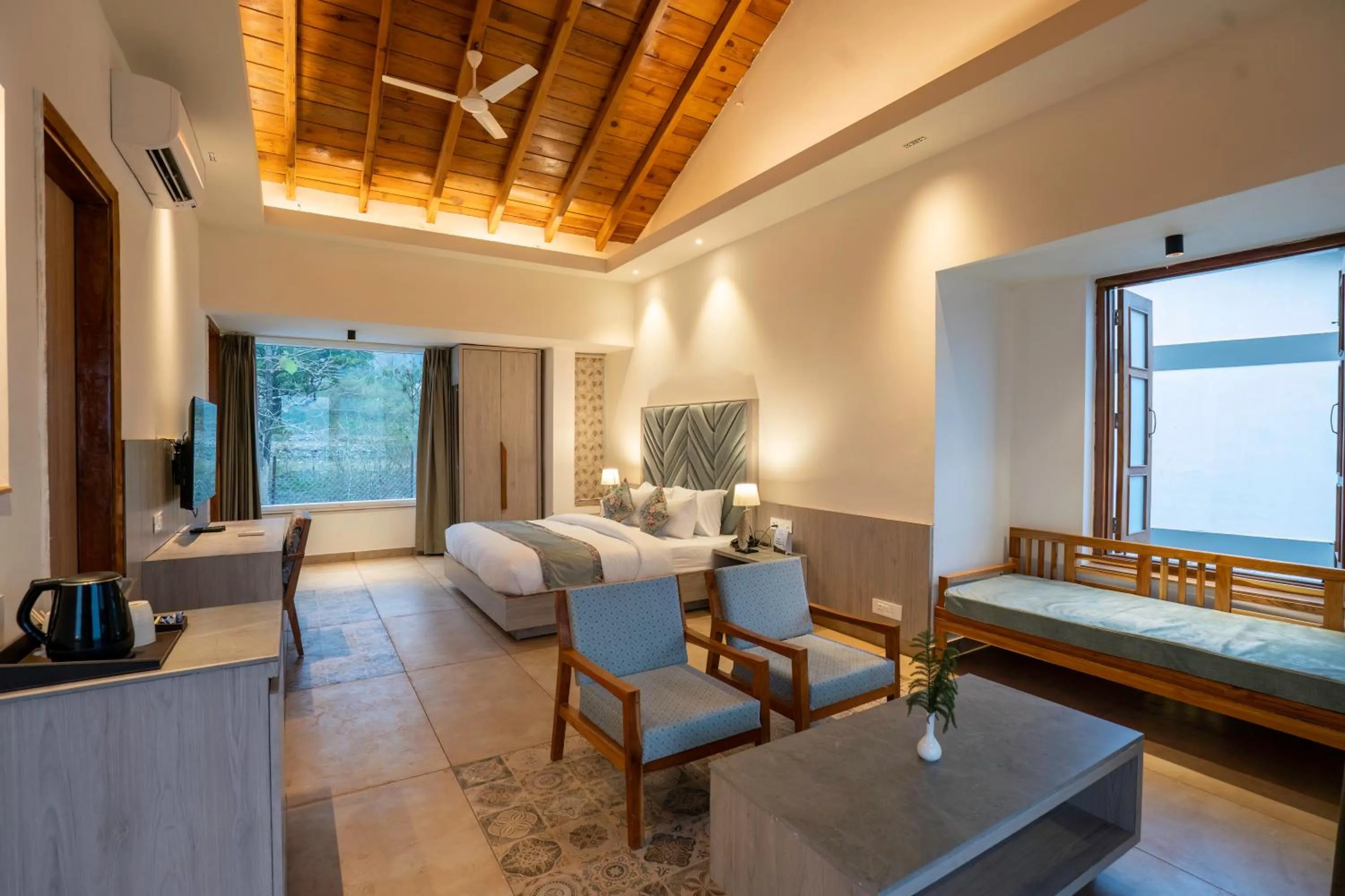 Living room in Evara Spa & Resort