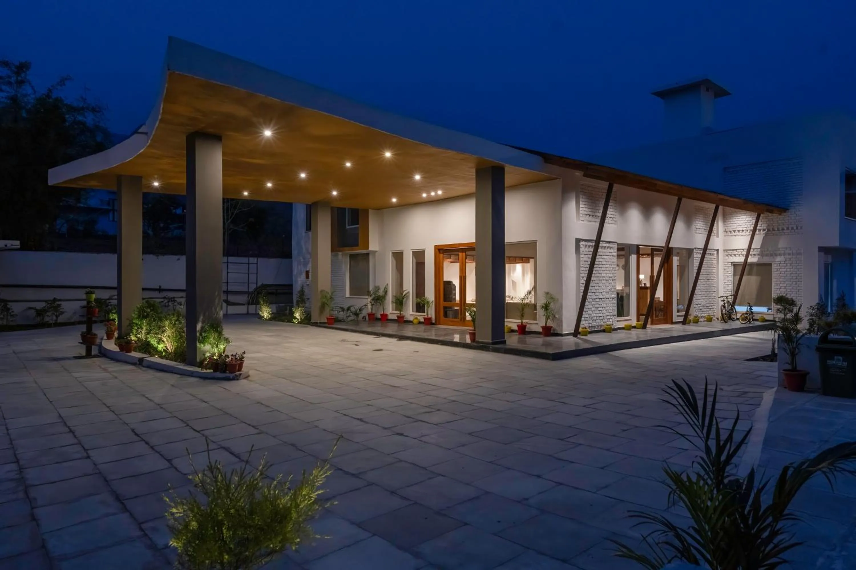 Facade/entrance in Evara Spa & Resort