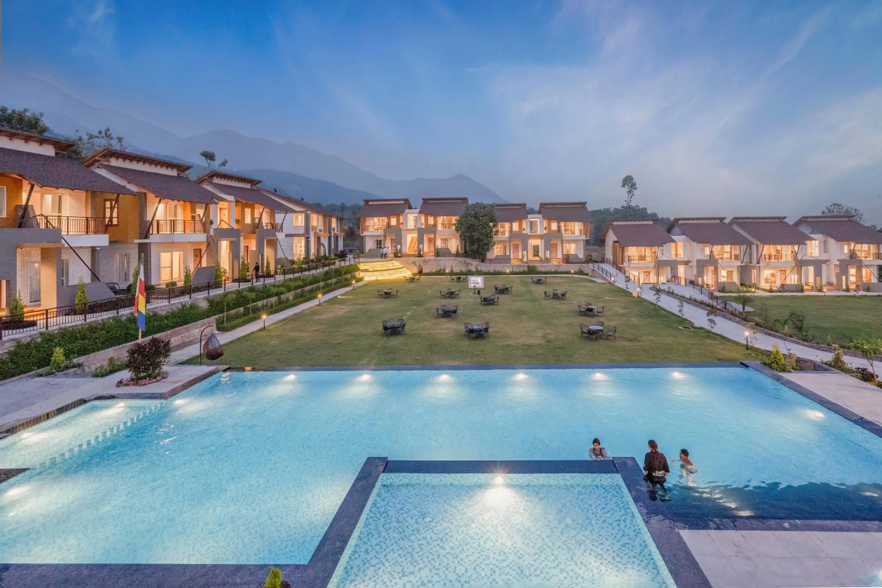 Swimming pool in Evara Spa & Resort