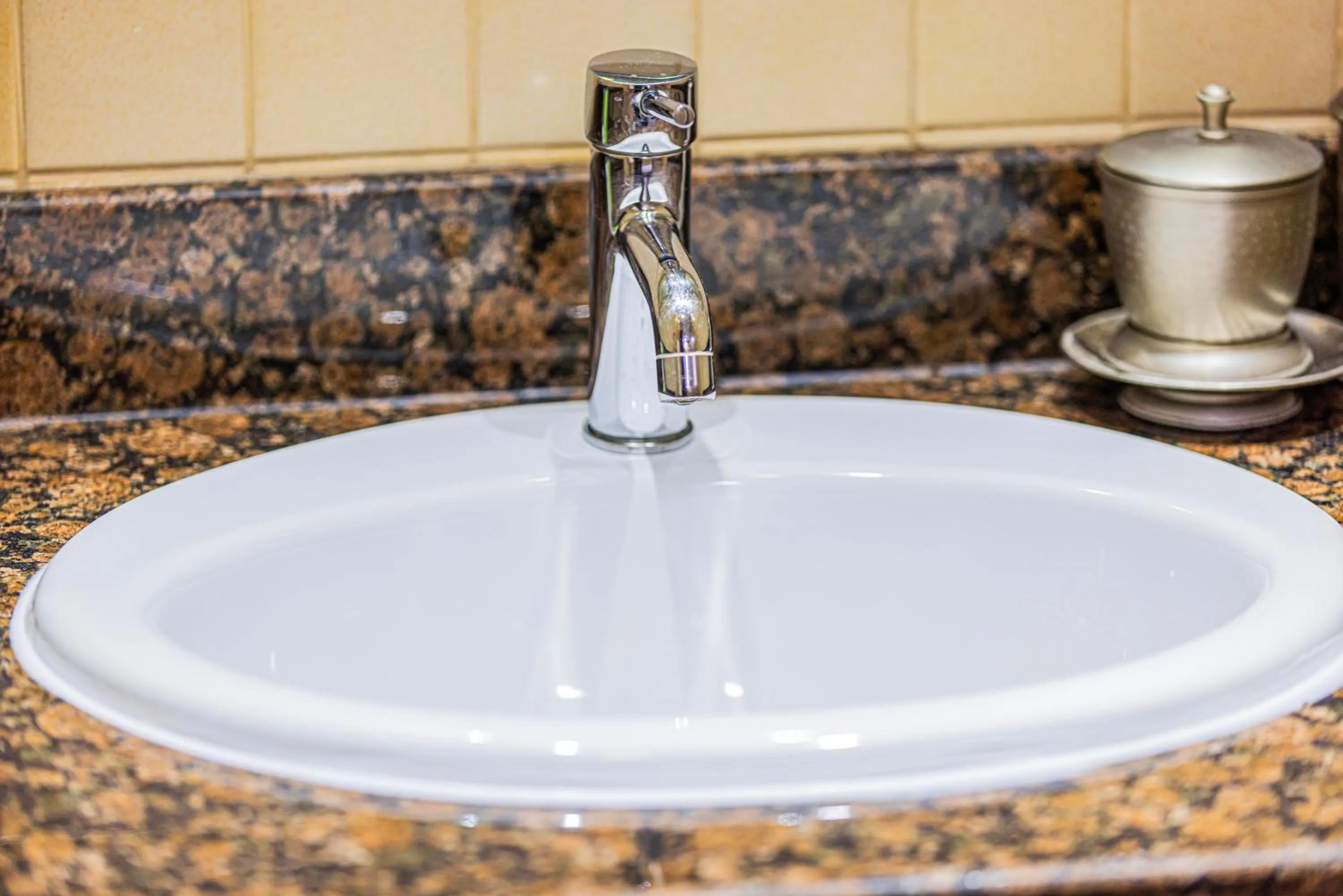 Bathroom in Sound of the Waves in JBR by Lagom